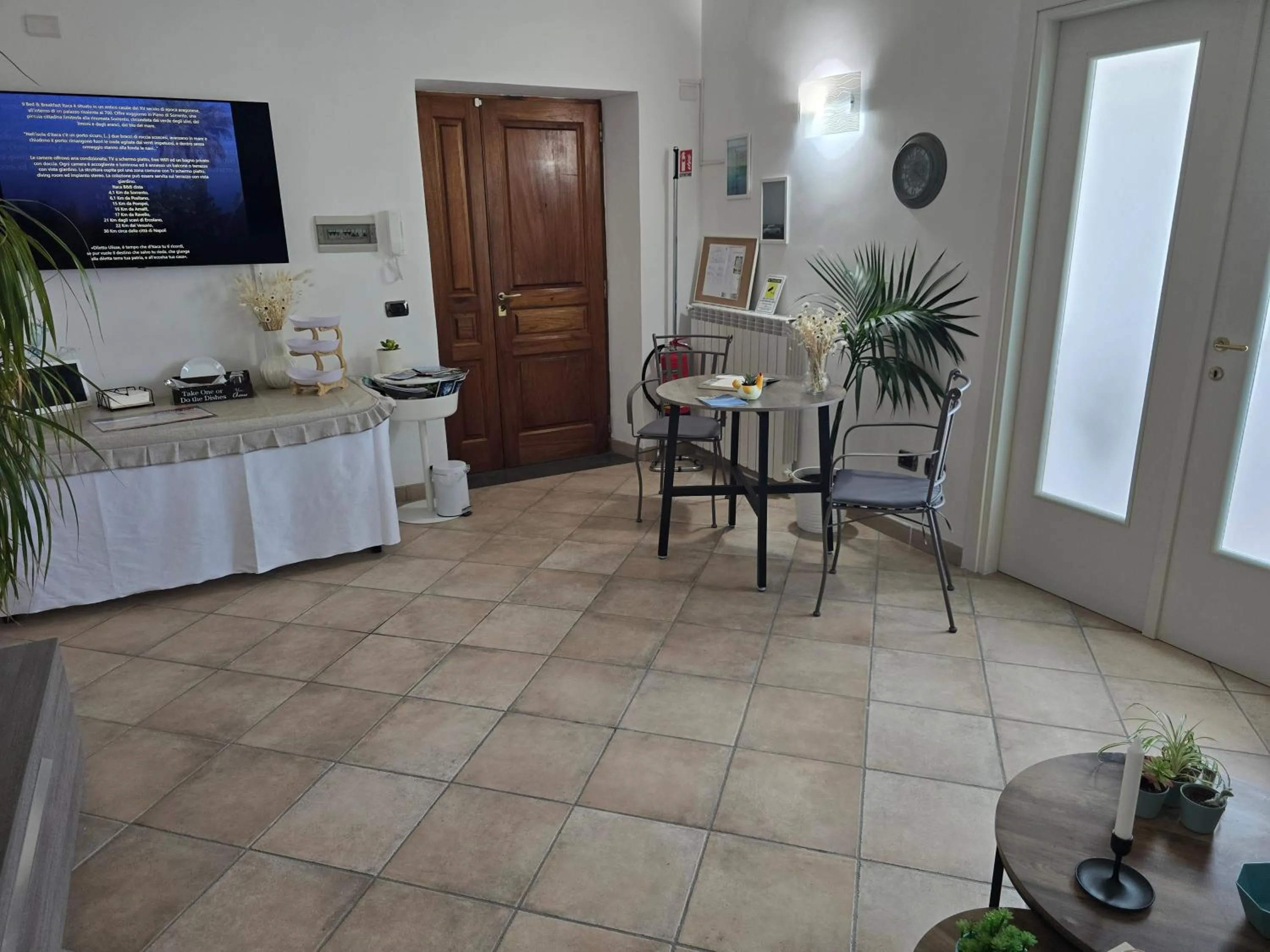 Living room in Itaca B&B