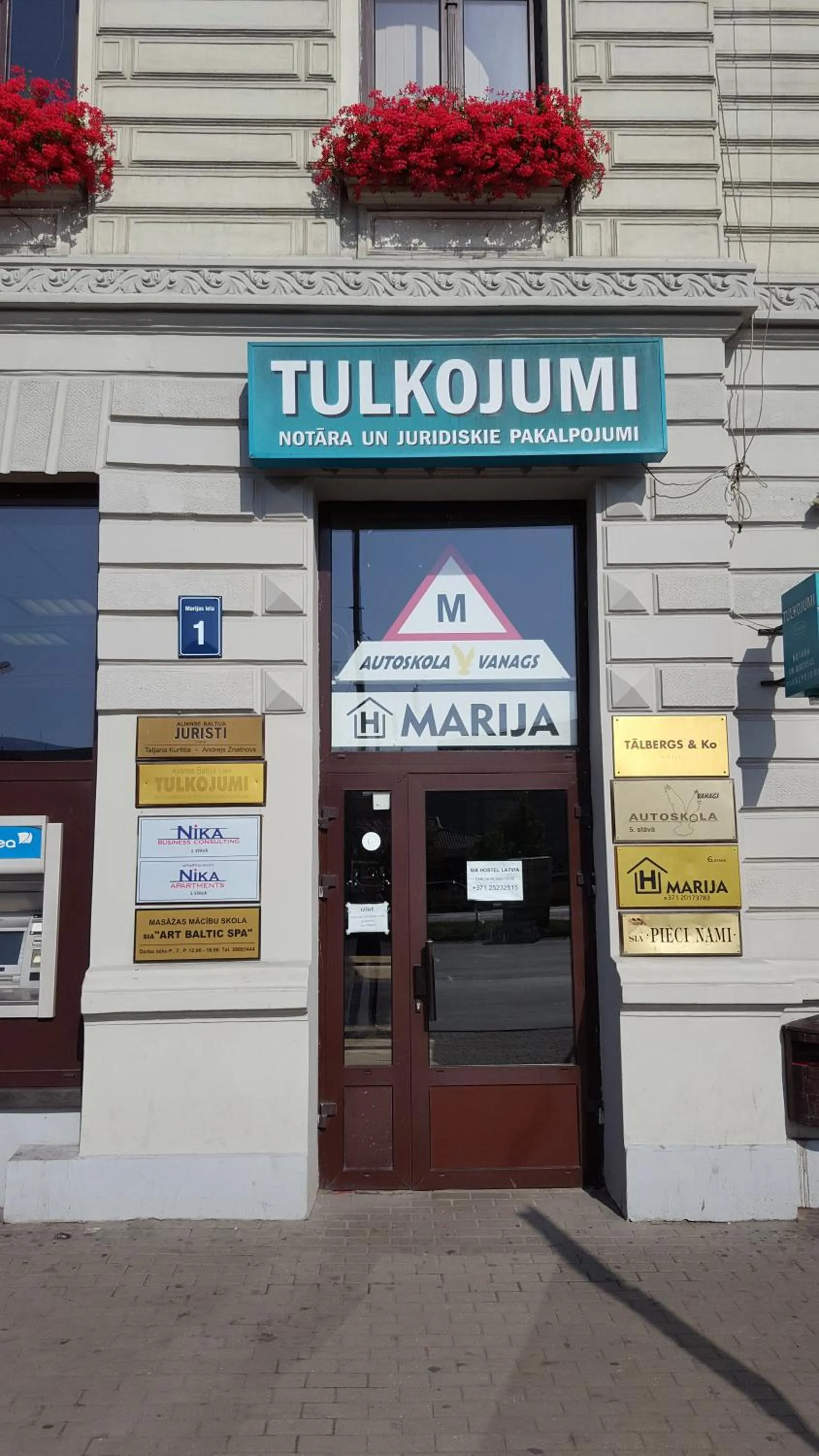 Property building in Nika Apart hotel