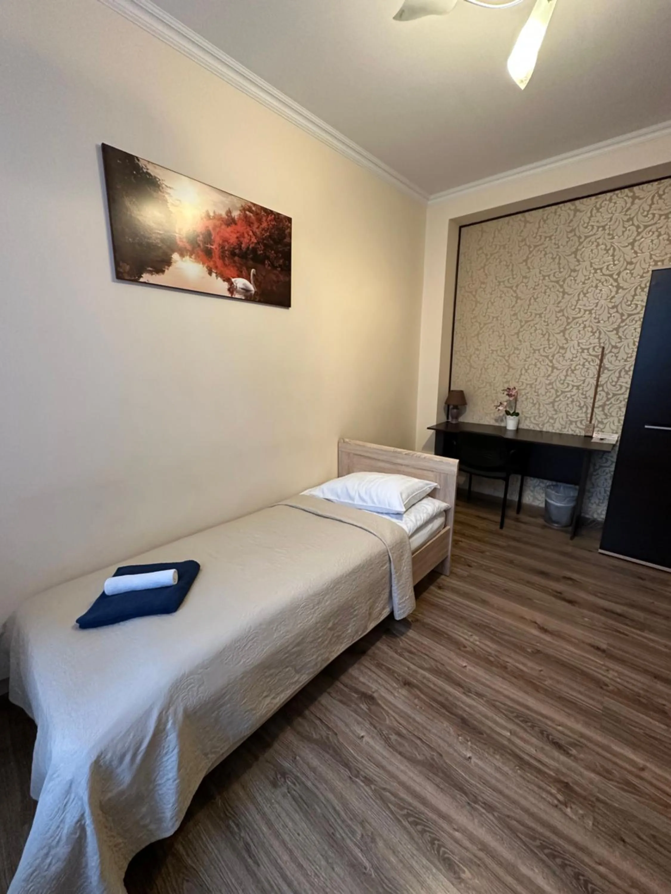 Bed in Nika Apart hotel