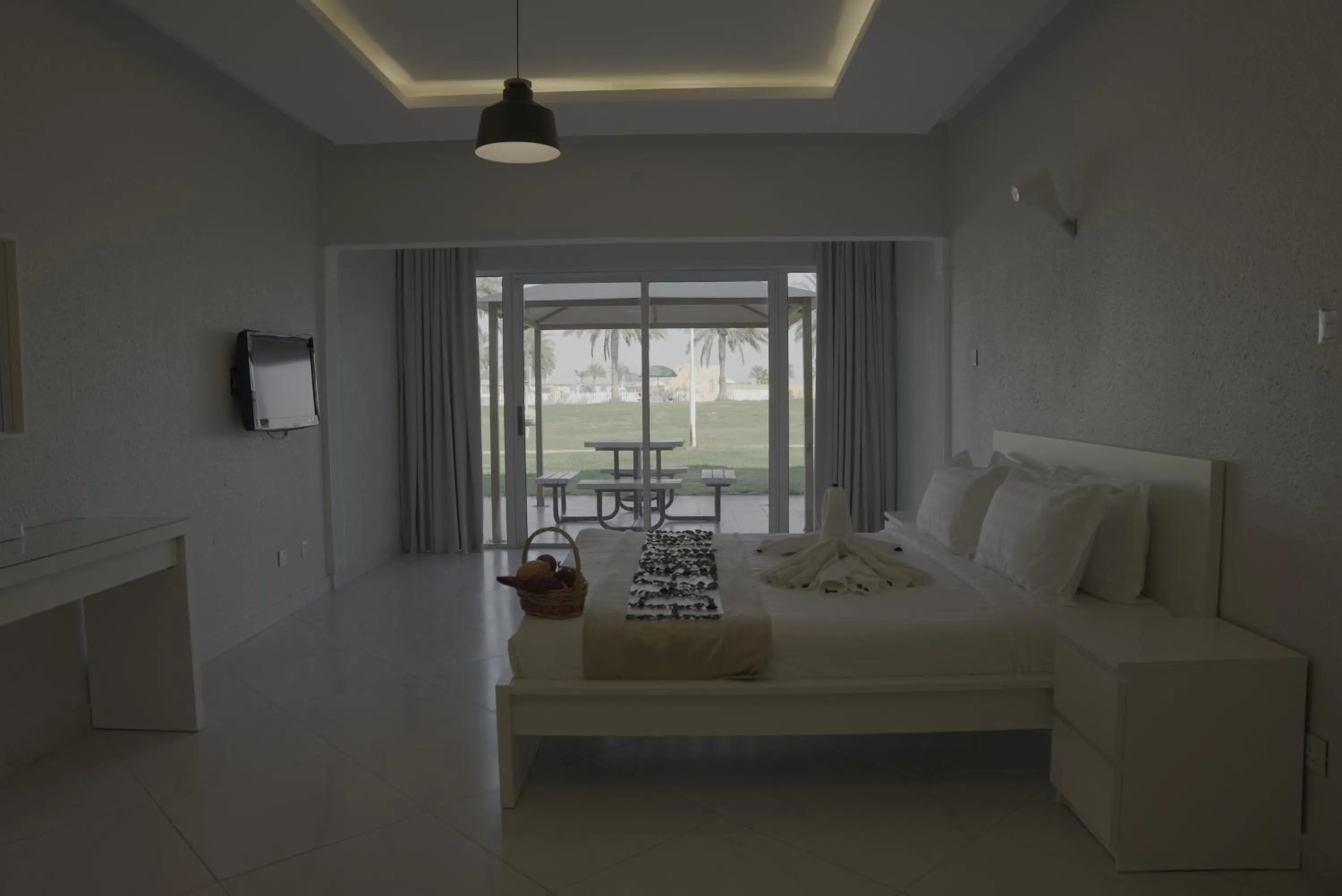Bed in Palm Beach Resort Half Moon