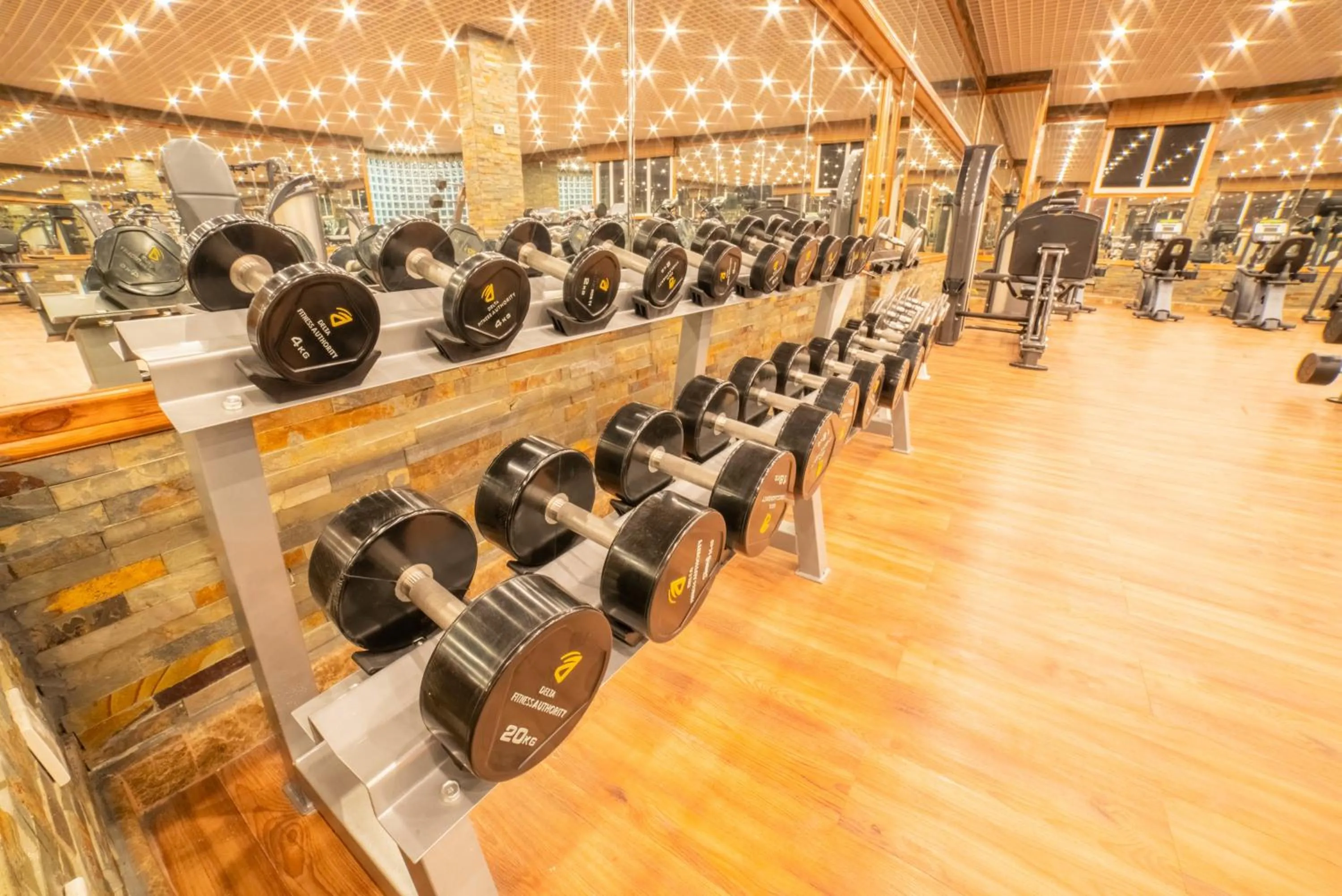 Fitness centre/facilities in Palm Beach Resort Half Moon