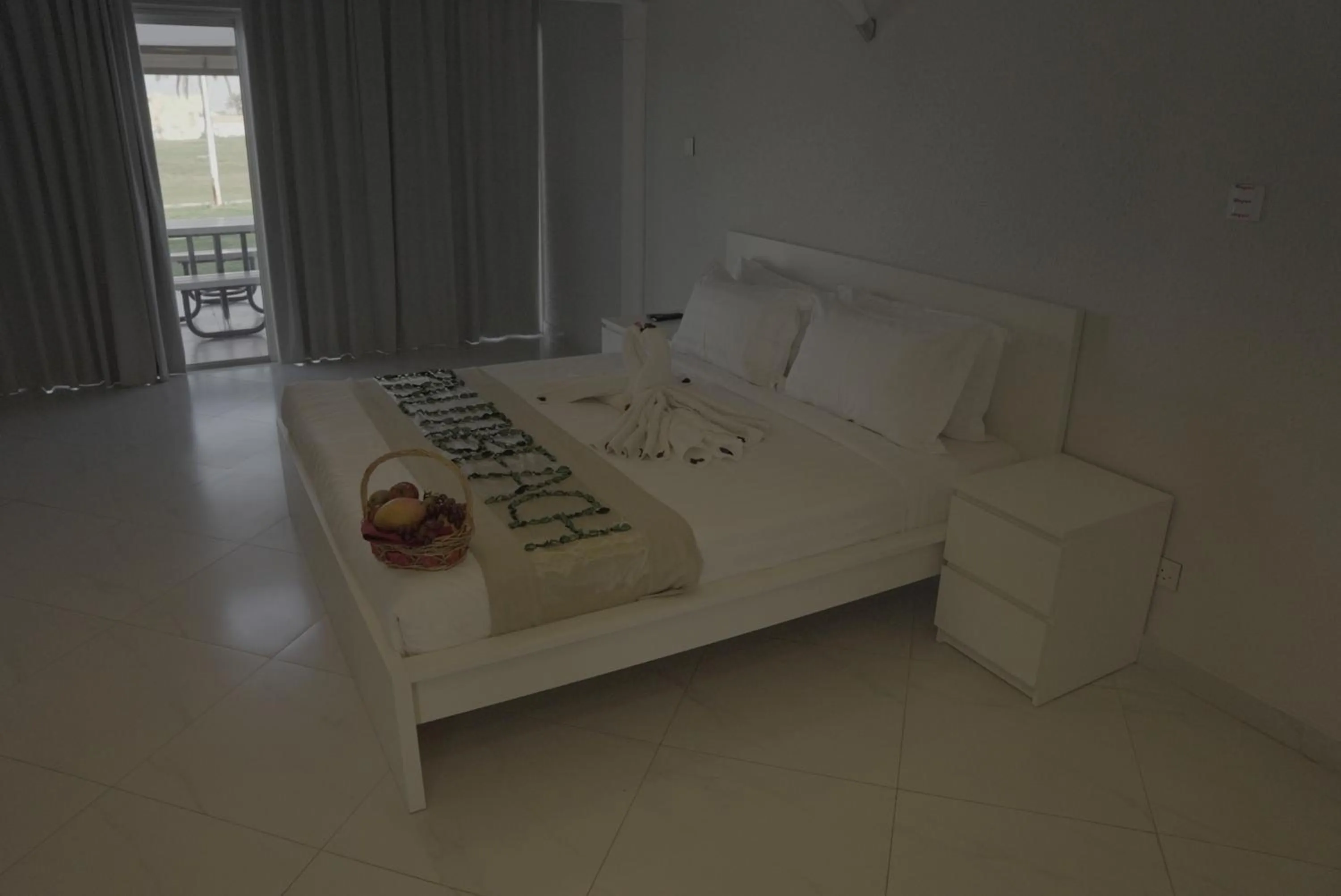 Bed in Palm Beach Resort Half Moon