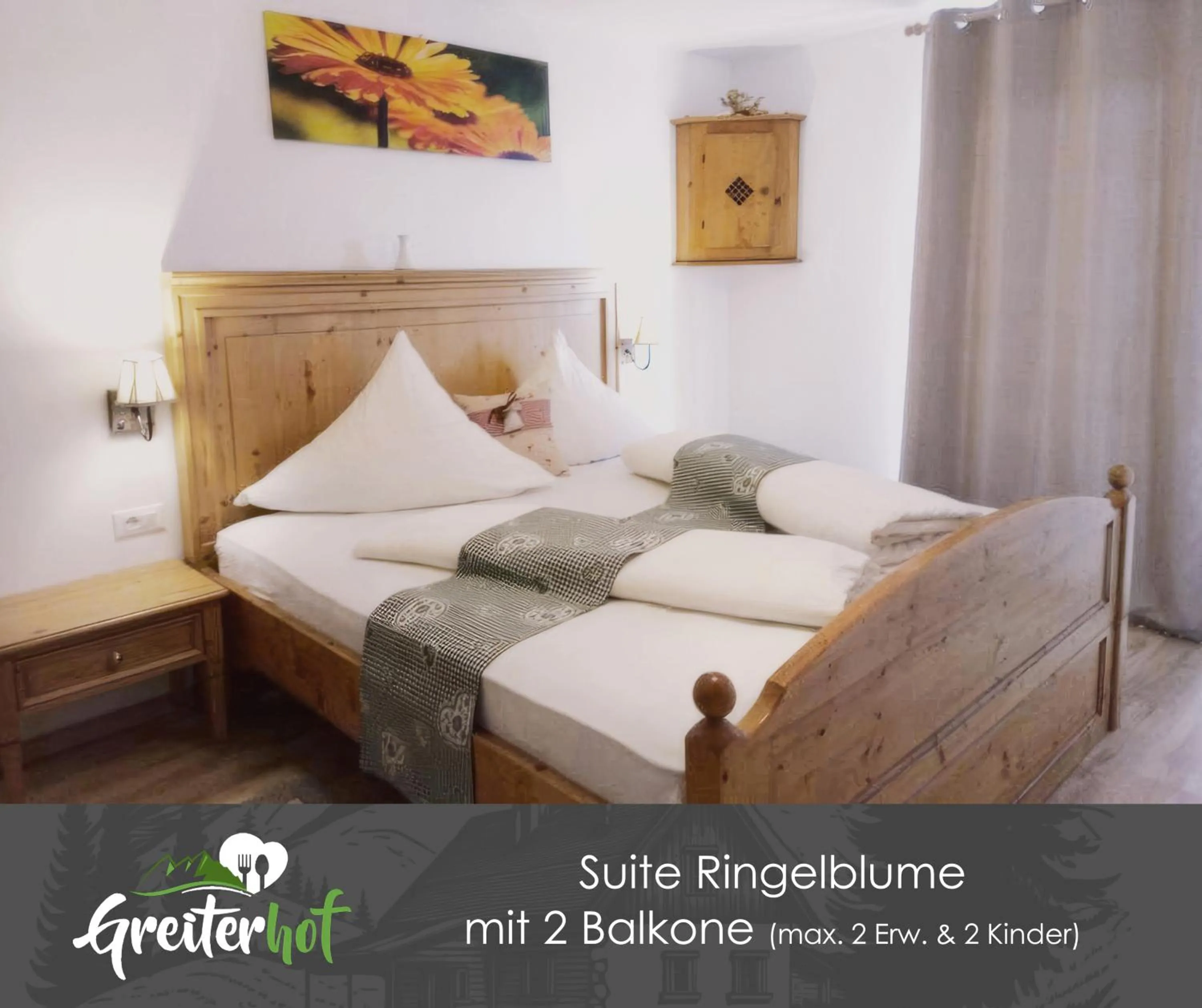 Photo of the whole room in Greiterhof Partschins