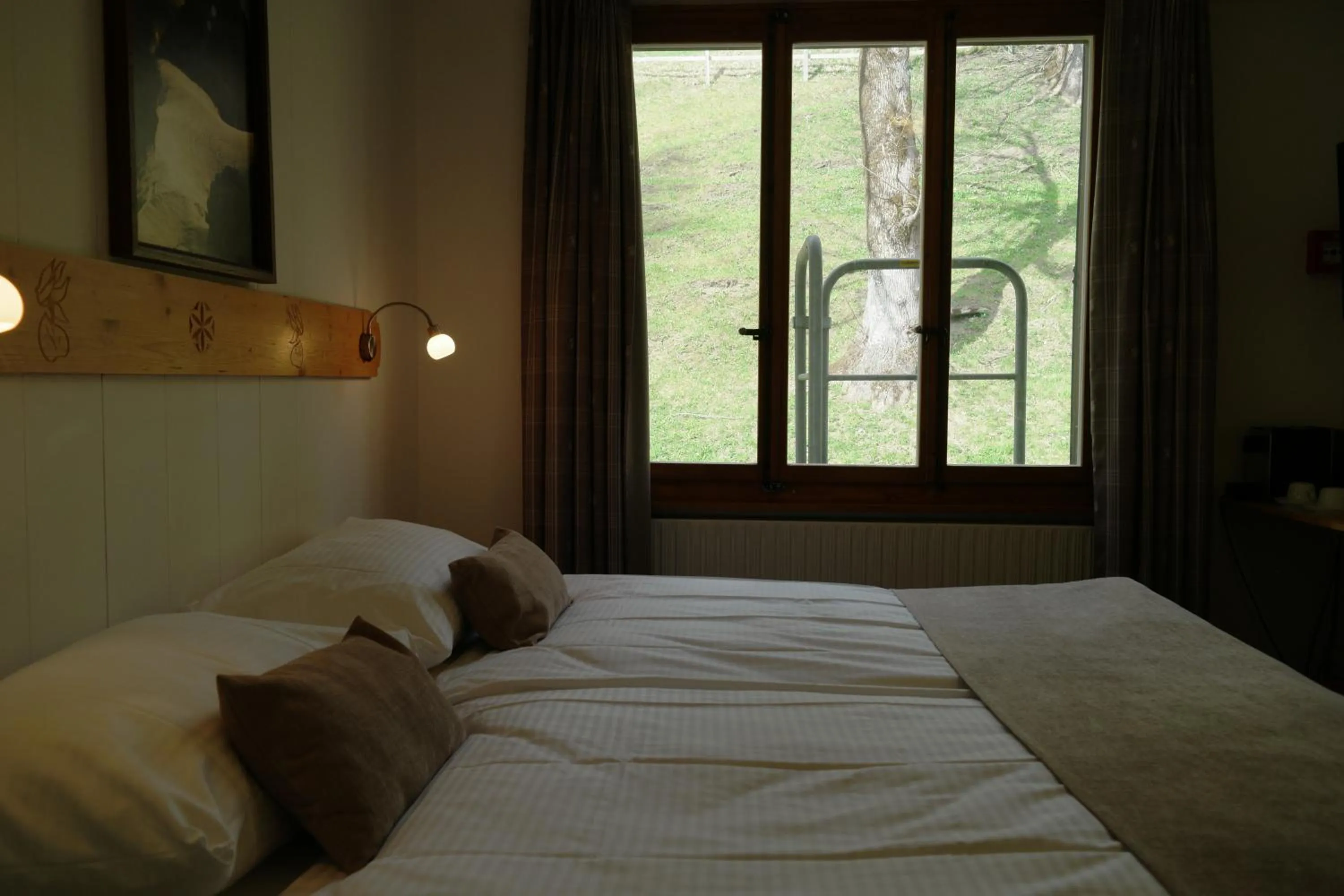 Bed in Hotel Sonnenberg