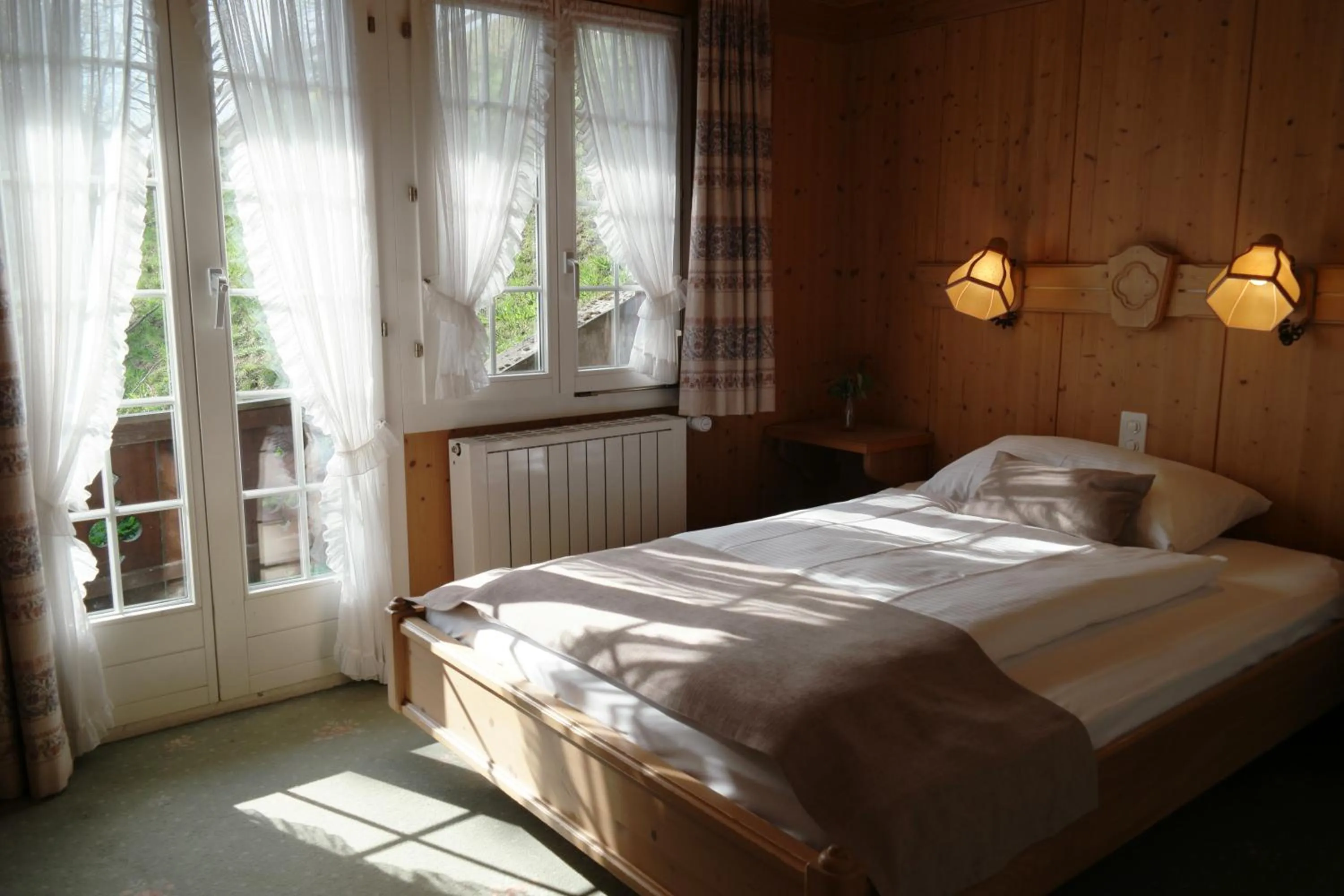 Bed in Hotel Sonnenberg