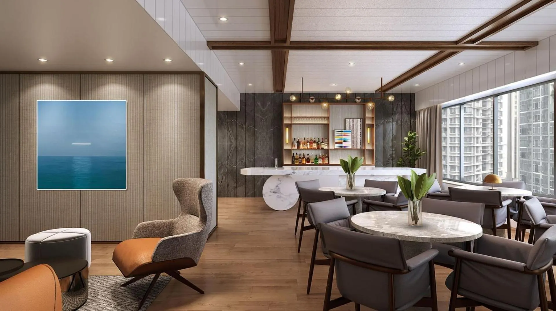 Lounge or bar in Amara Singapore