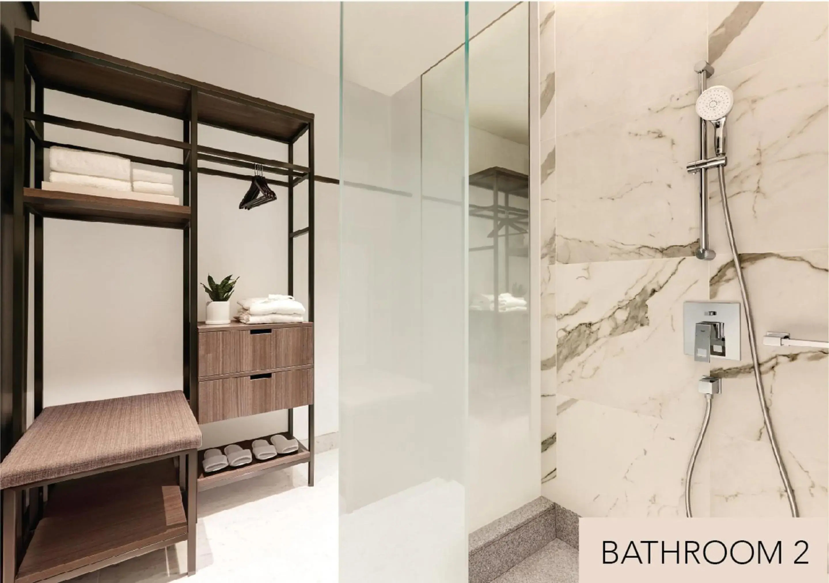 Bathroom in Amara Singapore Bathroom in Amara Singapore