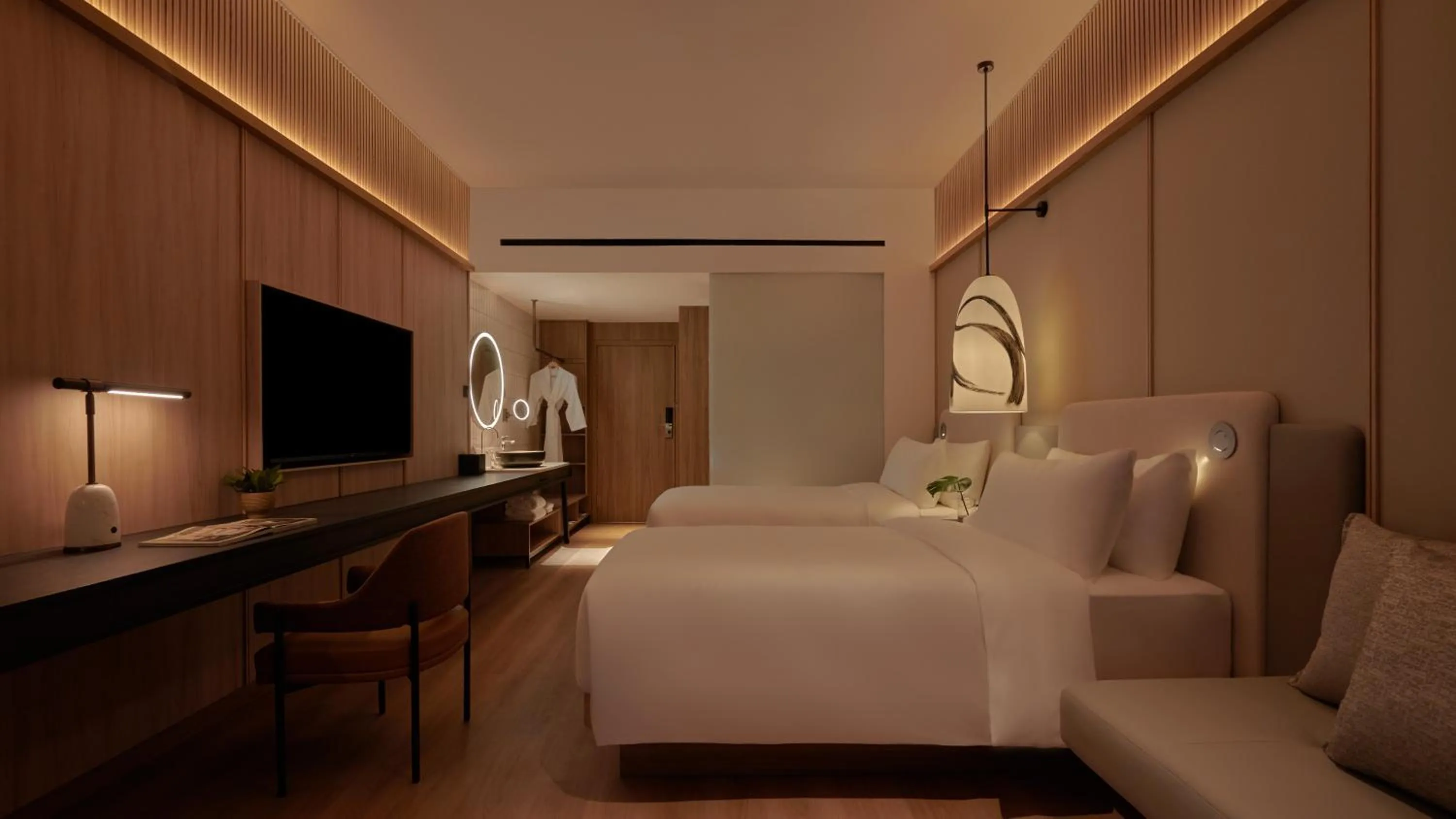 Bed in Amara Singapore