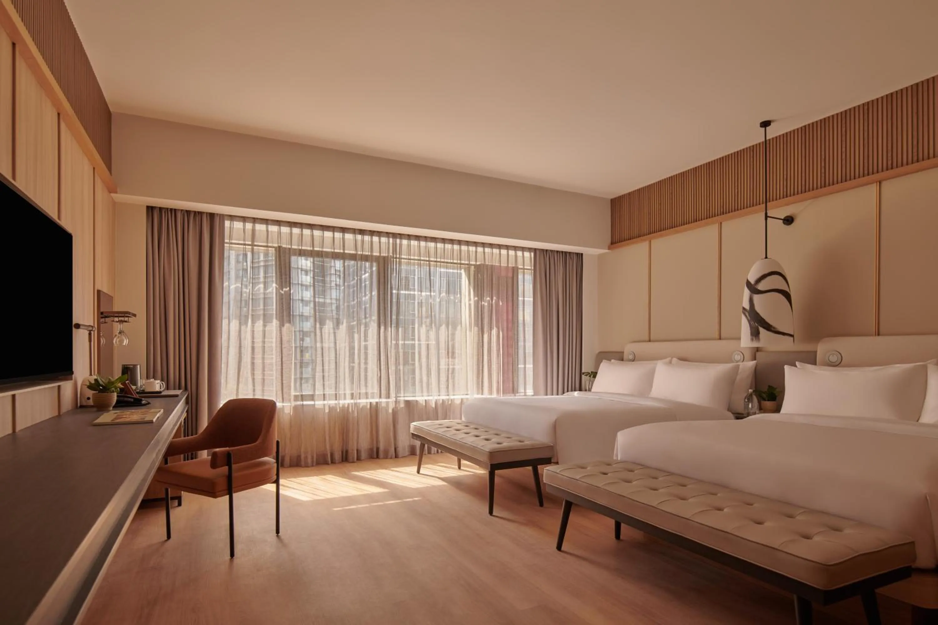 Bed in Amara Singapore