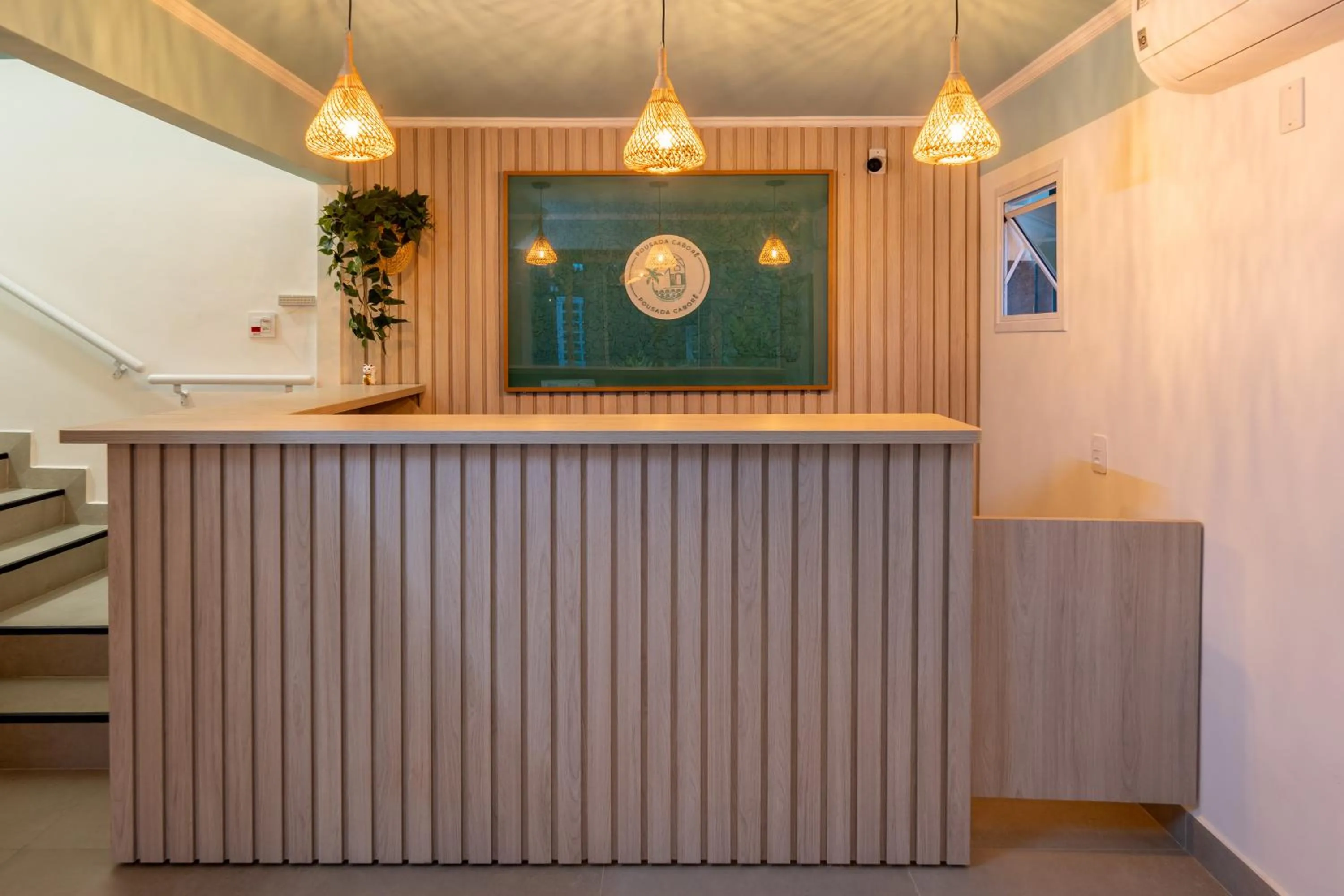 Lobby or reception in Pousada Cabore