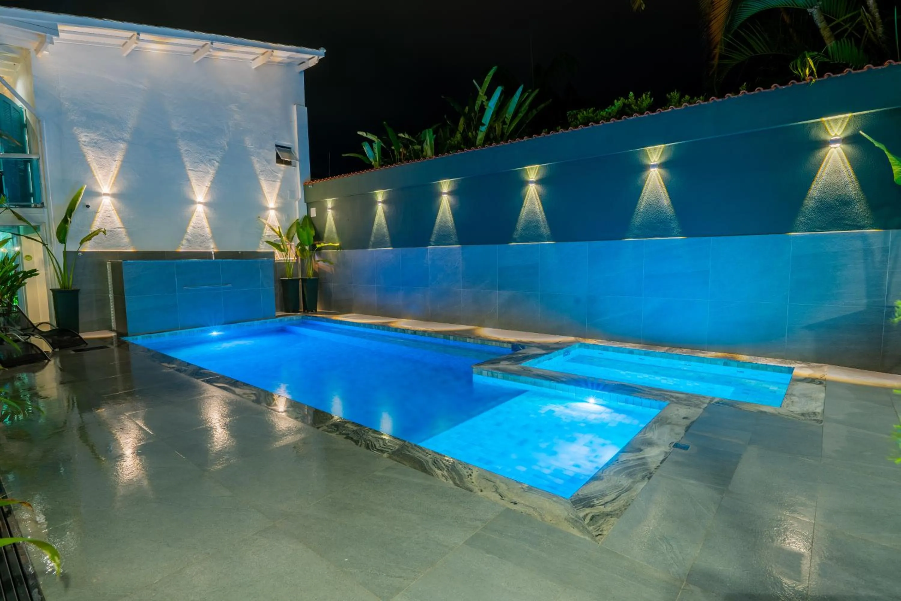 Swimming pool in Pousada Cabore