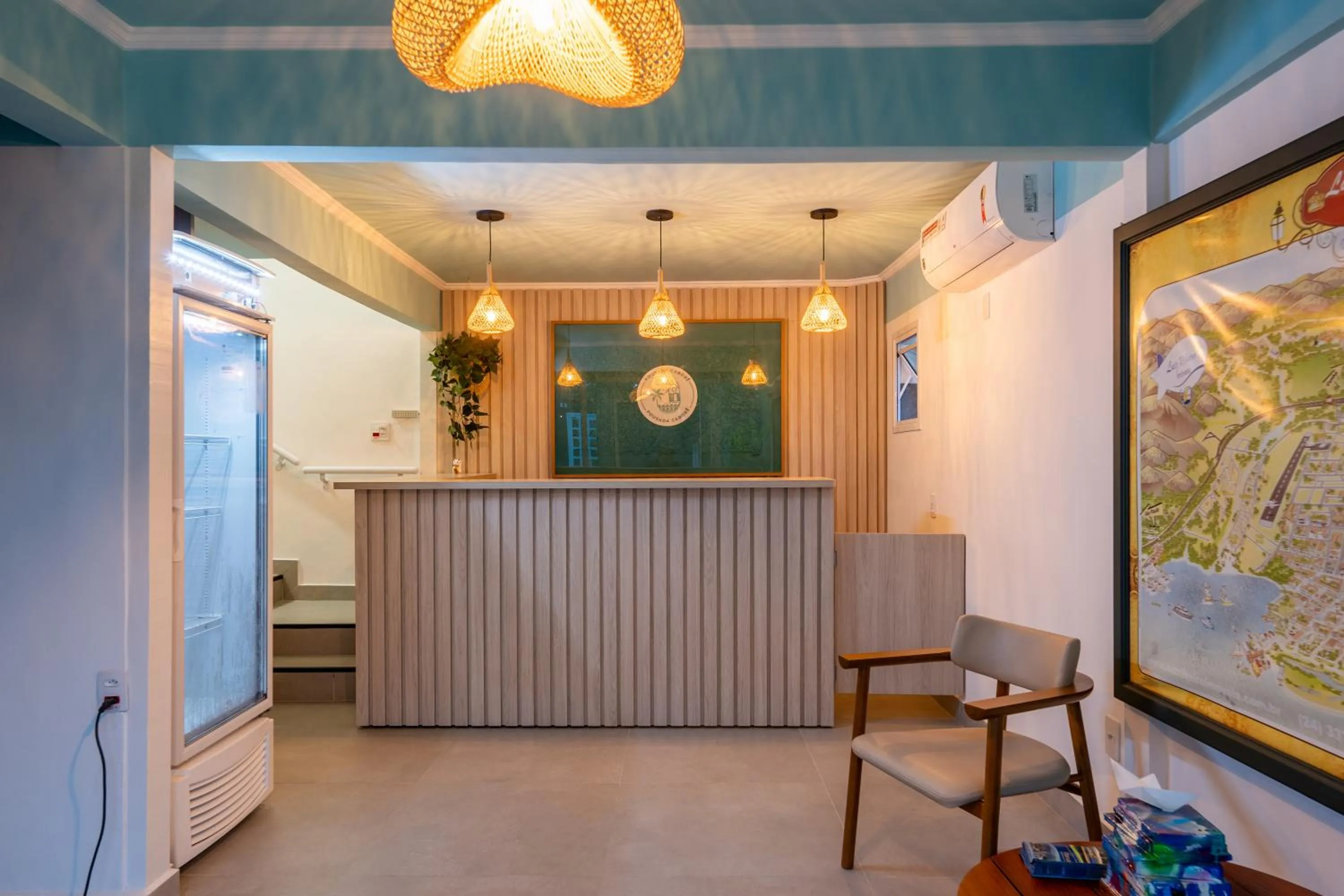 Lobby or reception in Pousada Cabore