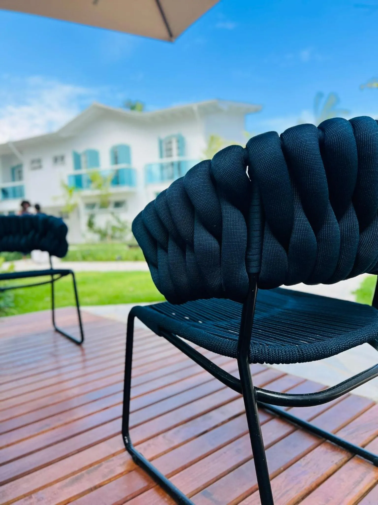 Seating area in Pousada Cabore