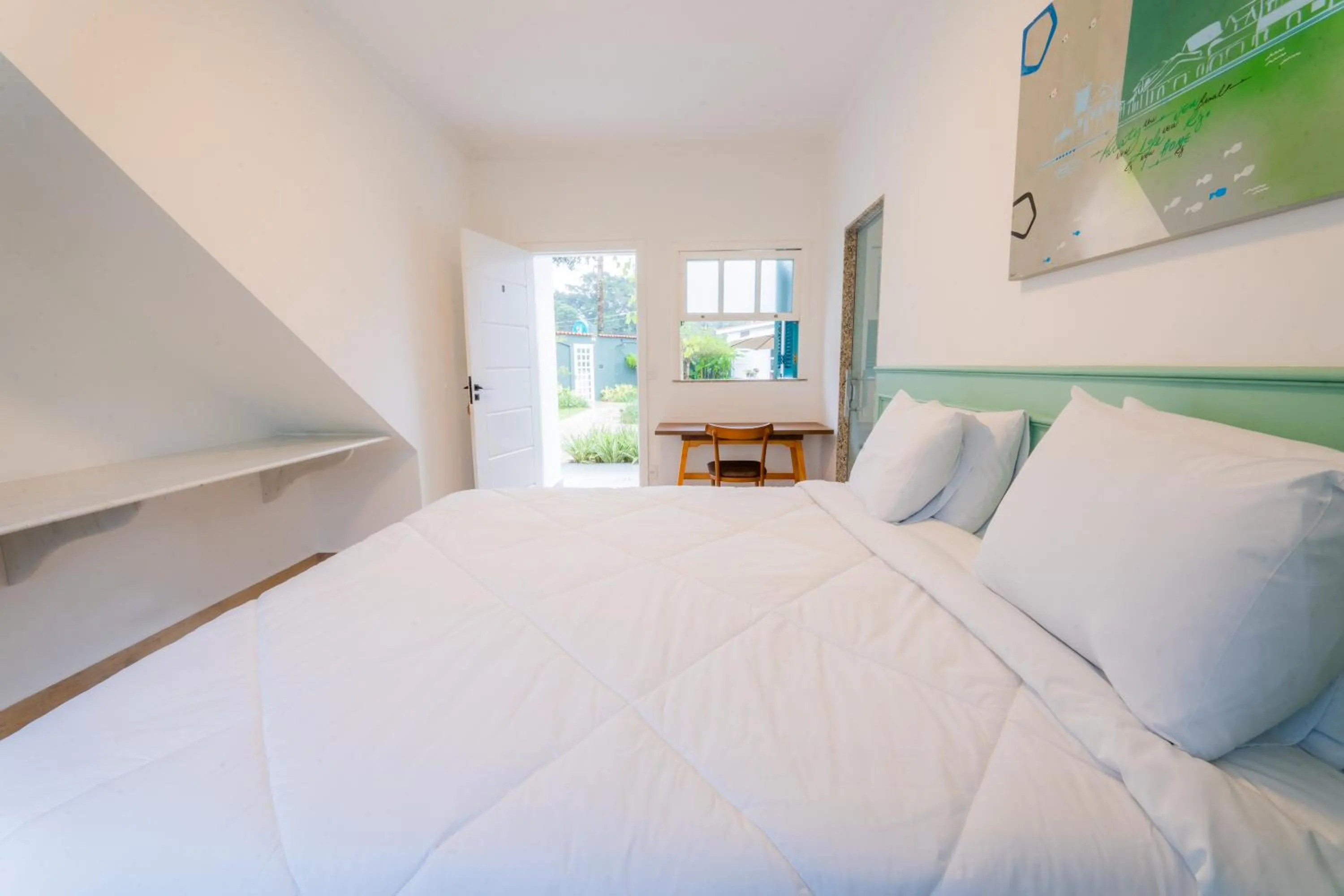 Bedroom, Bed in Pousada Cabore