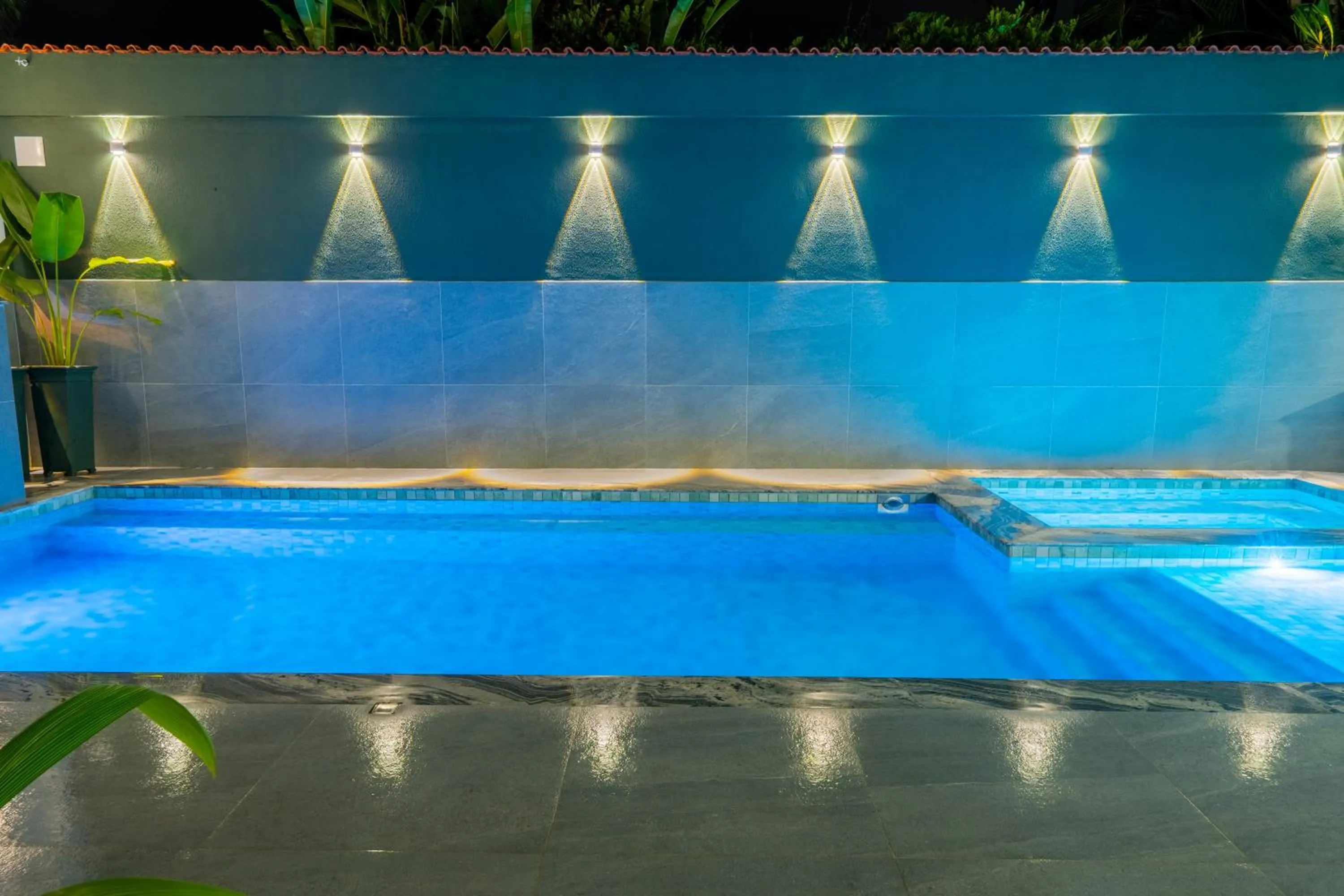 Swimming pool in Pousada Cabore