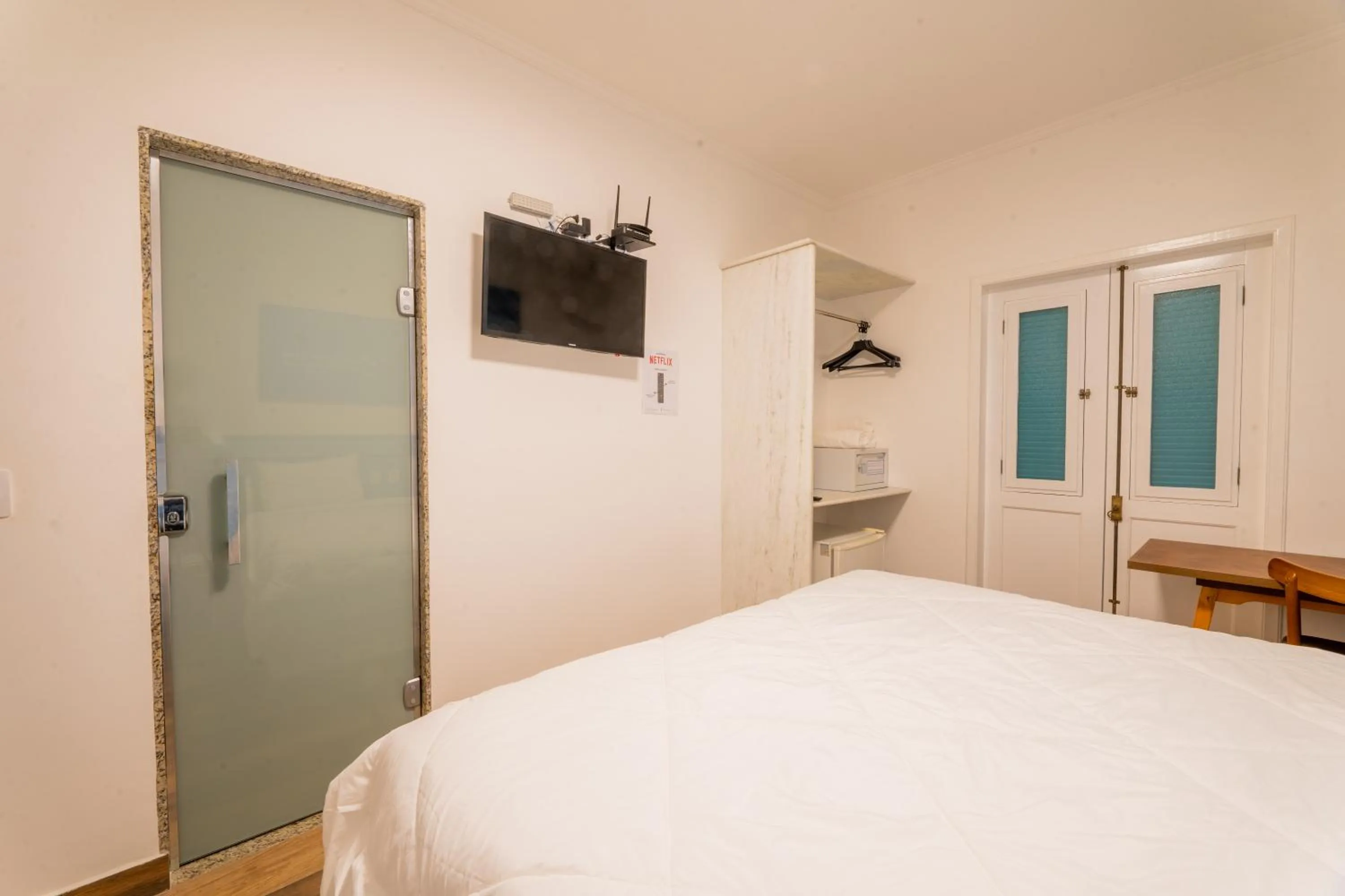 TV and multimedia, Bed in Pousada Cabore