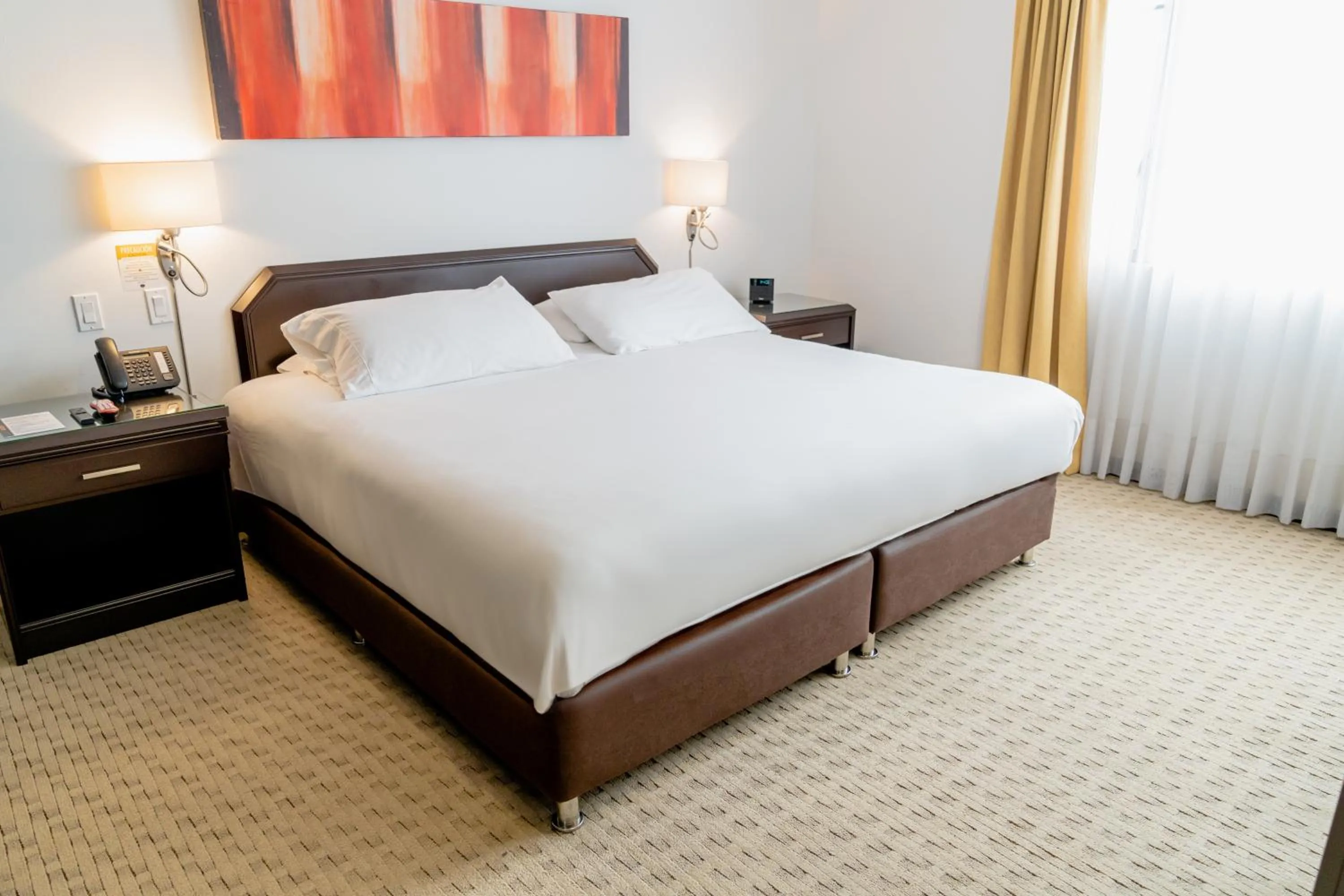 Bed in Hotel 101 Park House