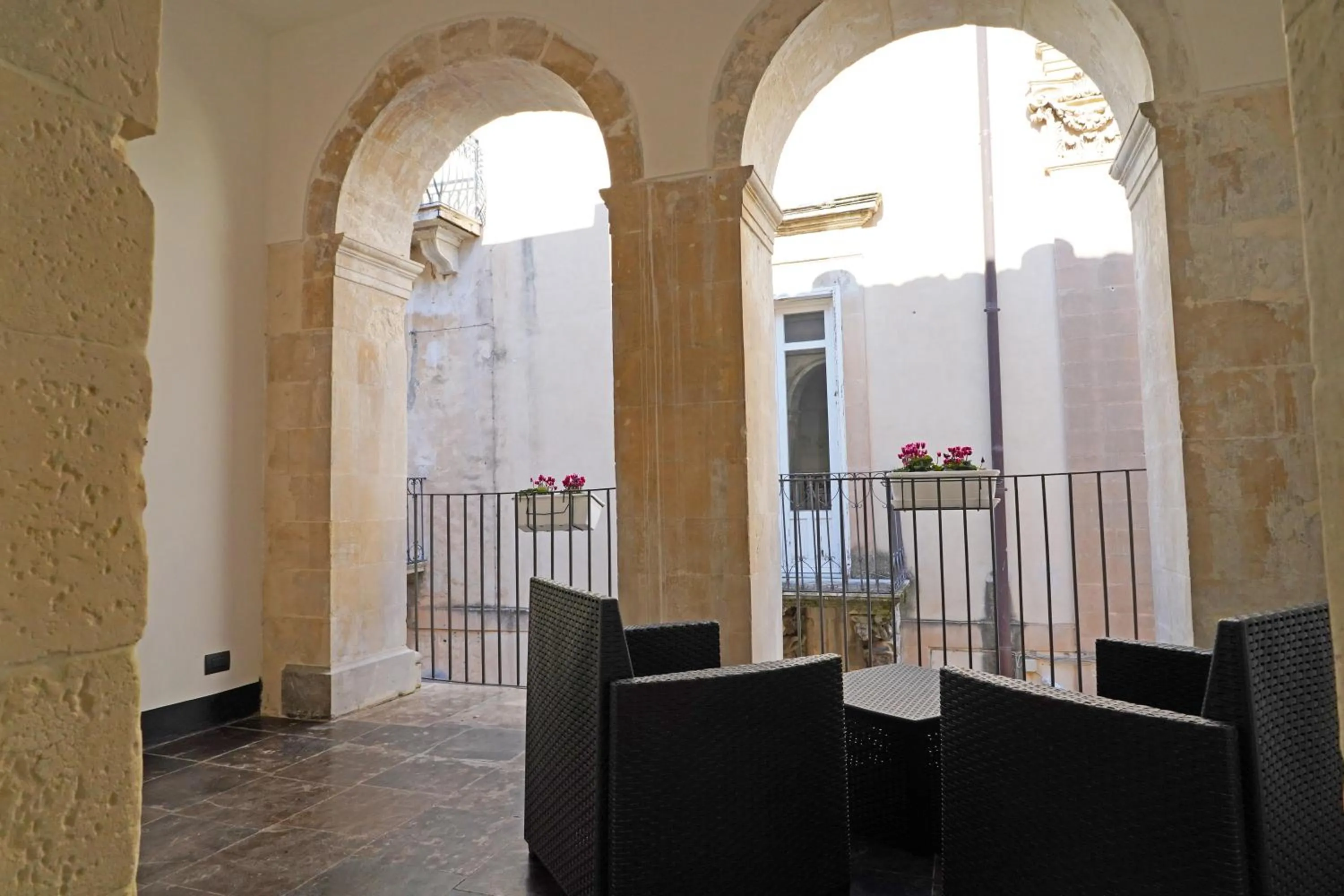 Patio in neropece