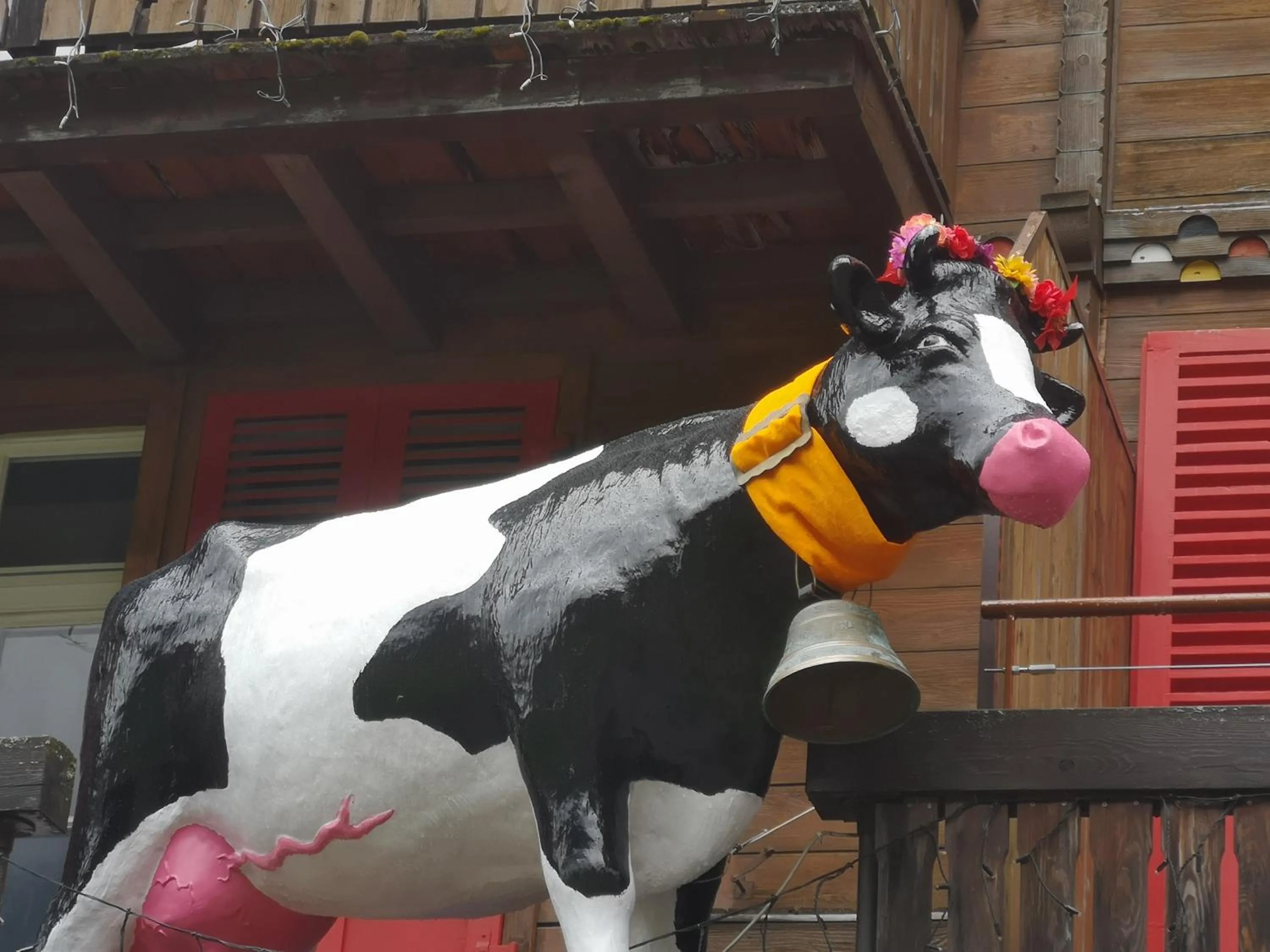 Property building in Swiss Lodge Hotel Bernerhof