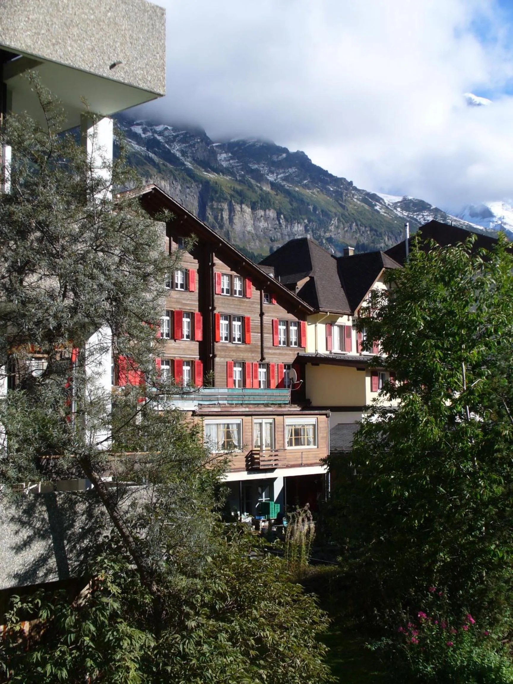 Facade/entrance in Swiss Lodge Hotel Bernerhof