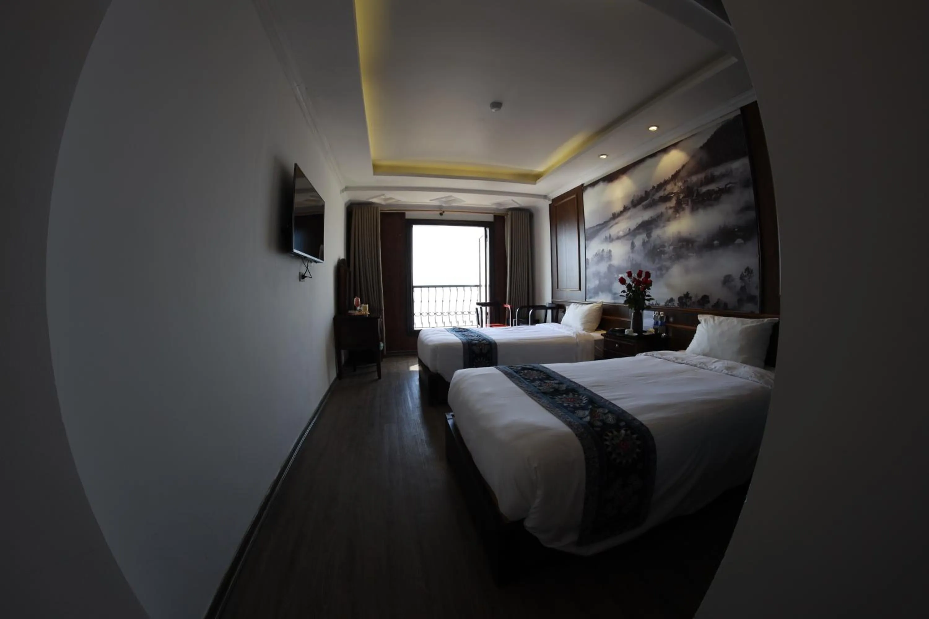 Bedroom, Bed in Delta Sapa Hotel - Old Quarter Center