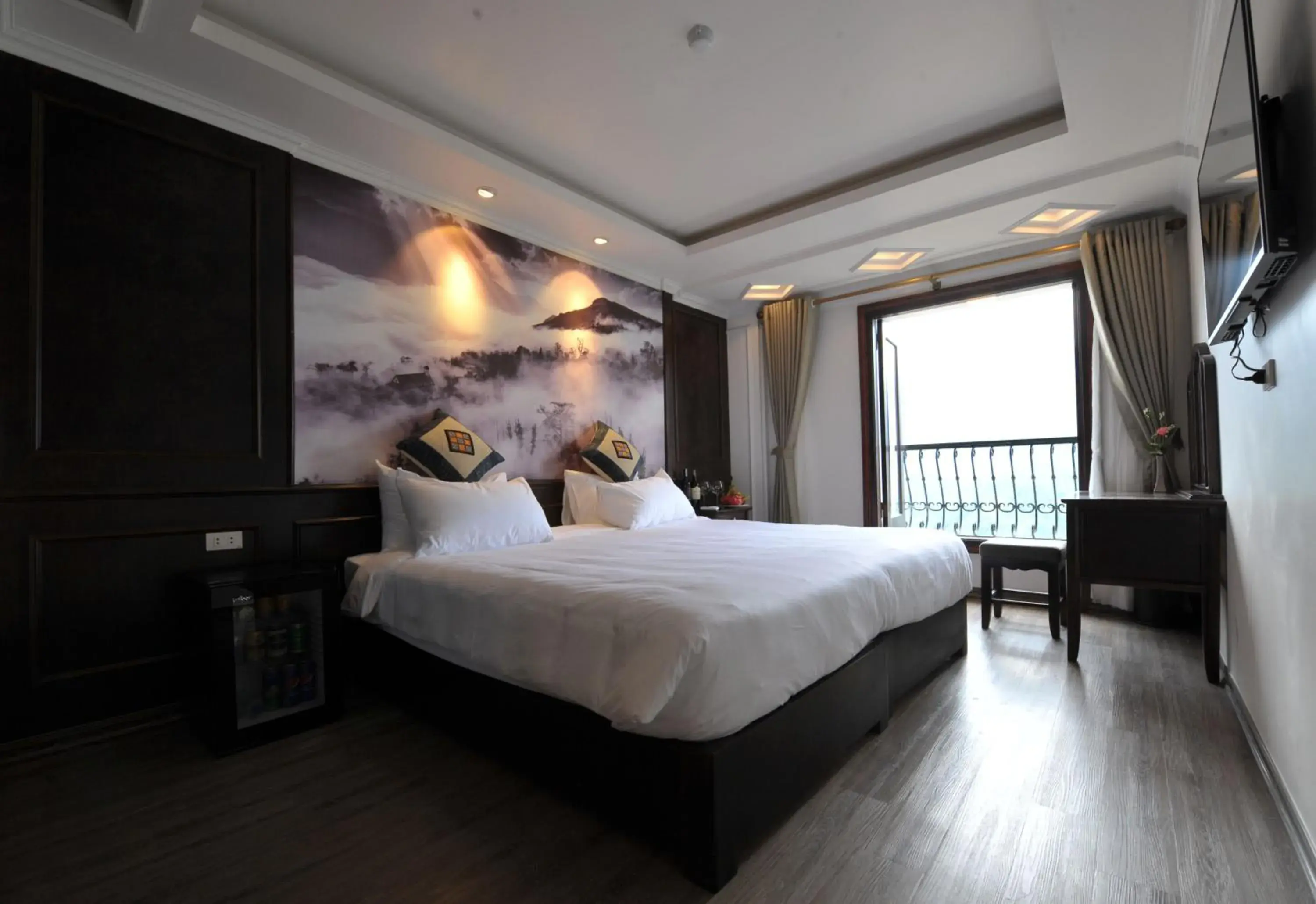 Photo of the whole room, Bed in Delta Sapa Hotel - Old Quarter Center Photo of the whole room, Bed in Delta Sapa Hotel - Old Quarter Center