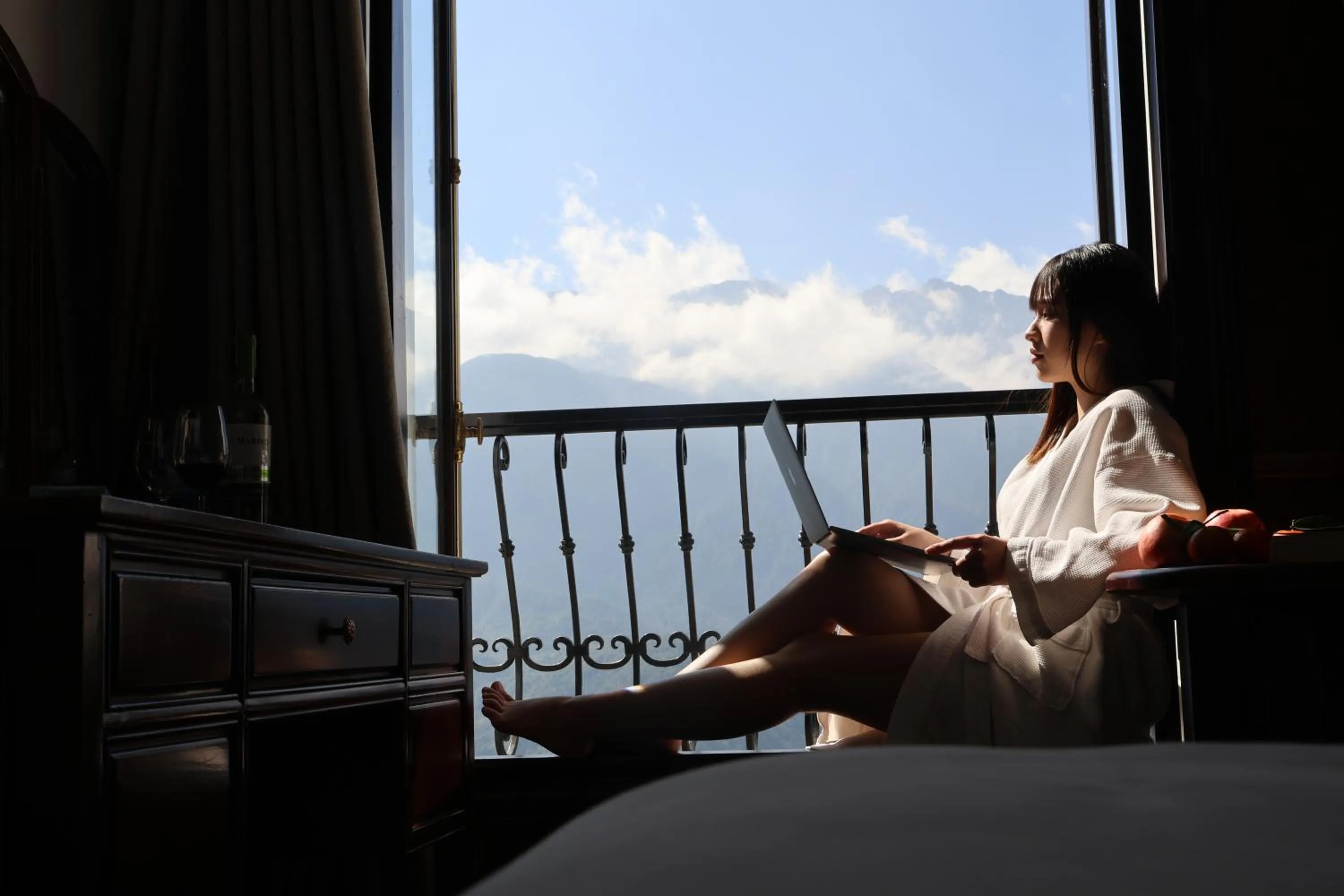 View (from property/room) in Delta Sapa Hotel - Old Quarter Center