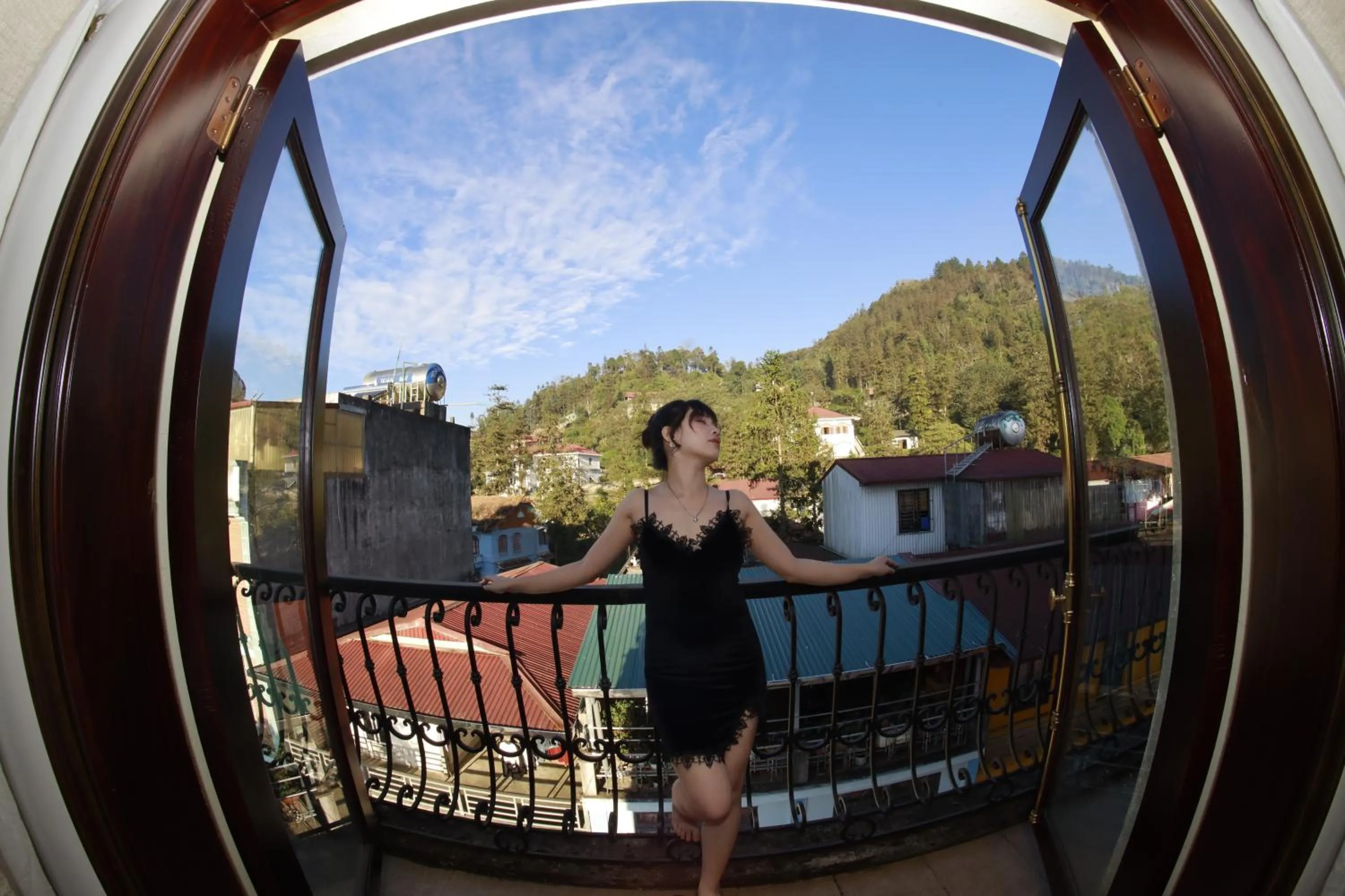 Mountain view in Delta Sapa Hotel - Old Quarter Center