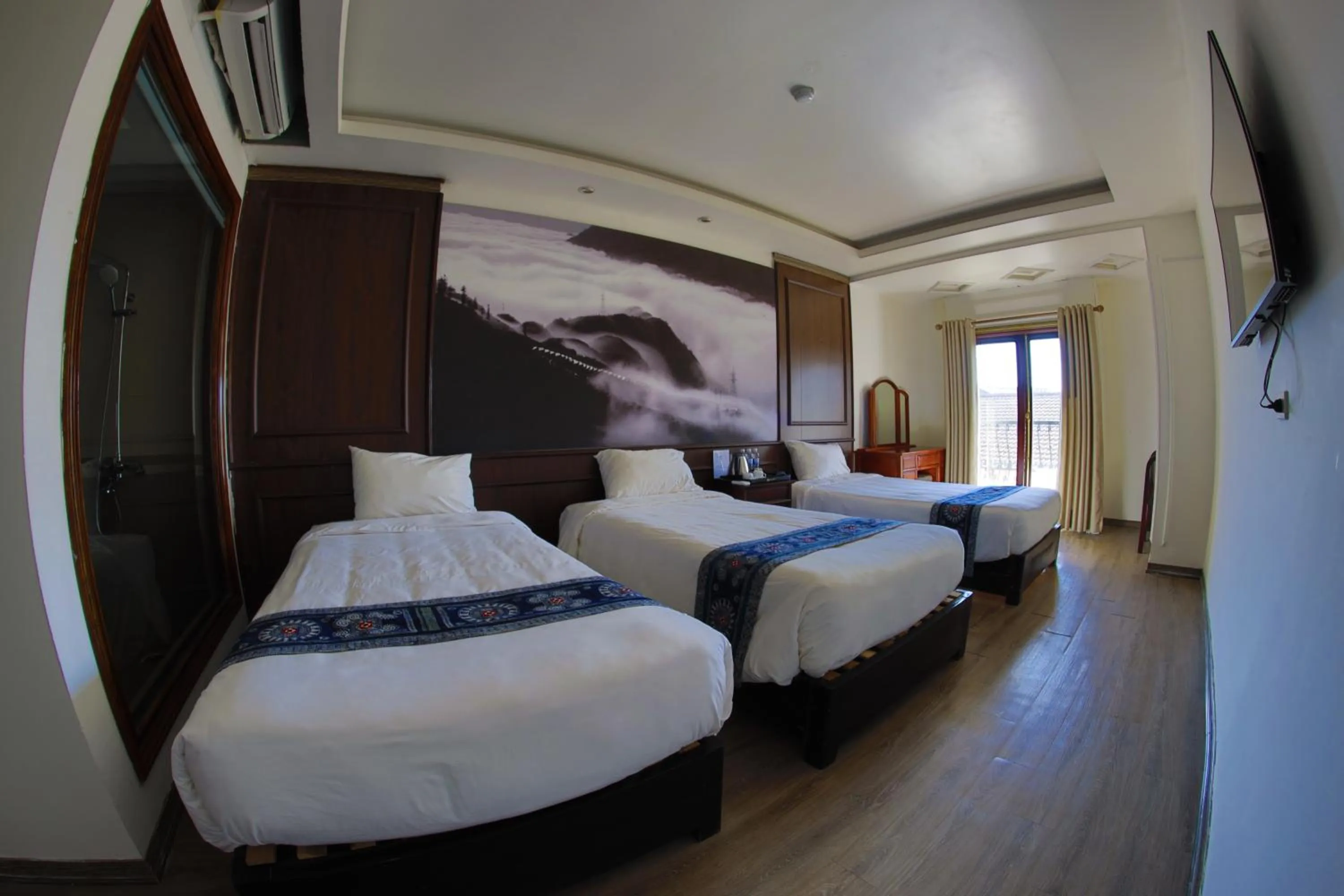 Bedroom, Bed in Delta Sapa Hotel - Old Quarter Center