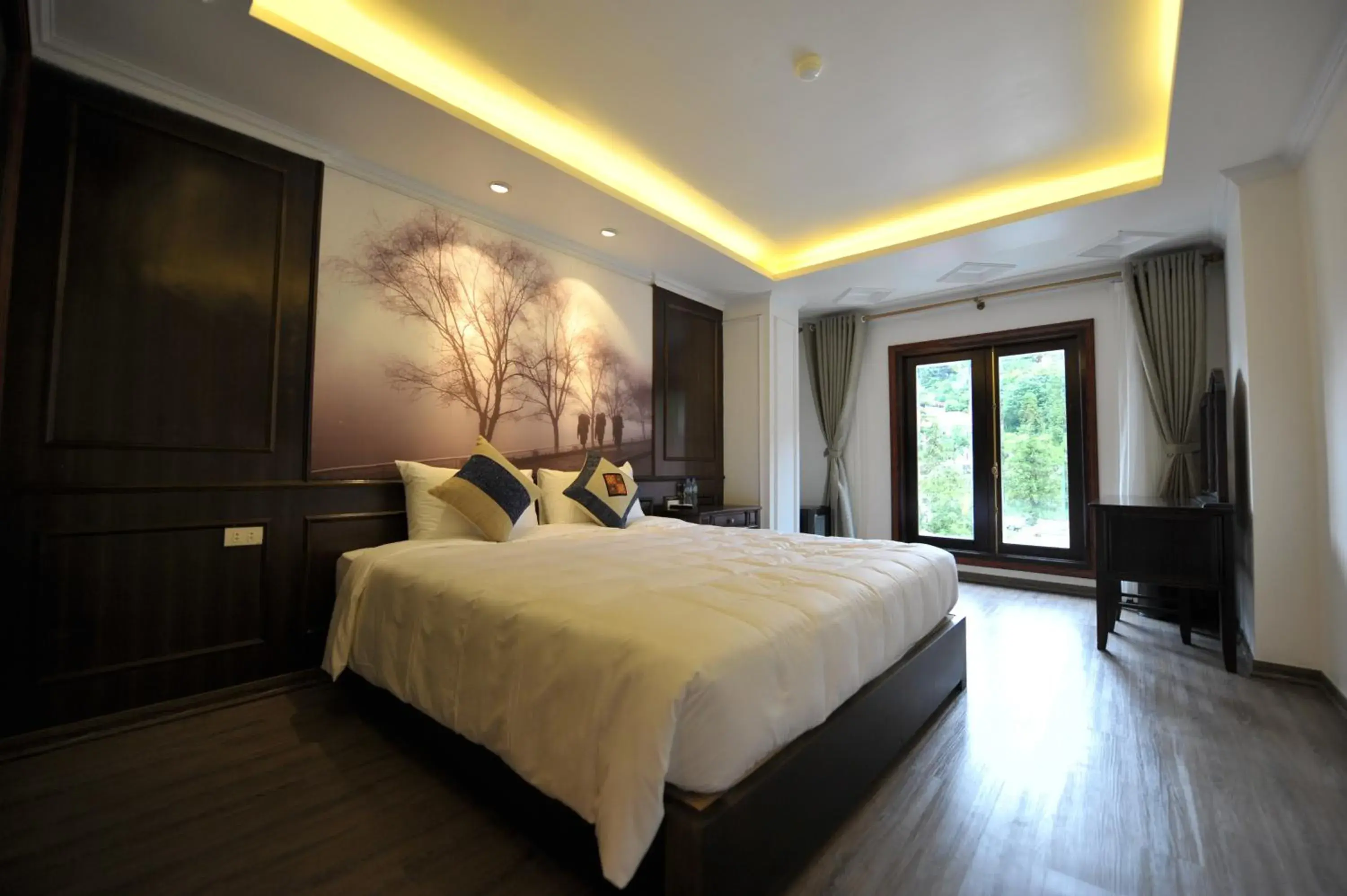 City view, Bed in Delta Sapa Hotel - Old Quarter Center City view, Bed in Delta Sapa Hotel - Old Quarter Center