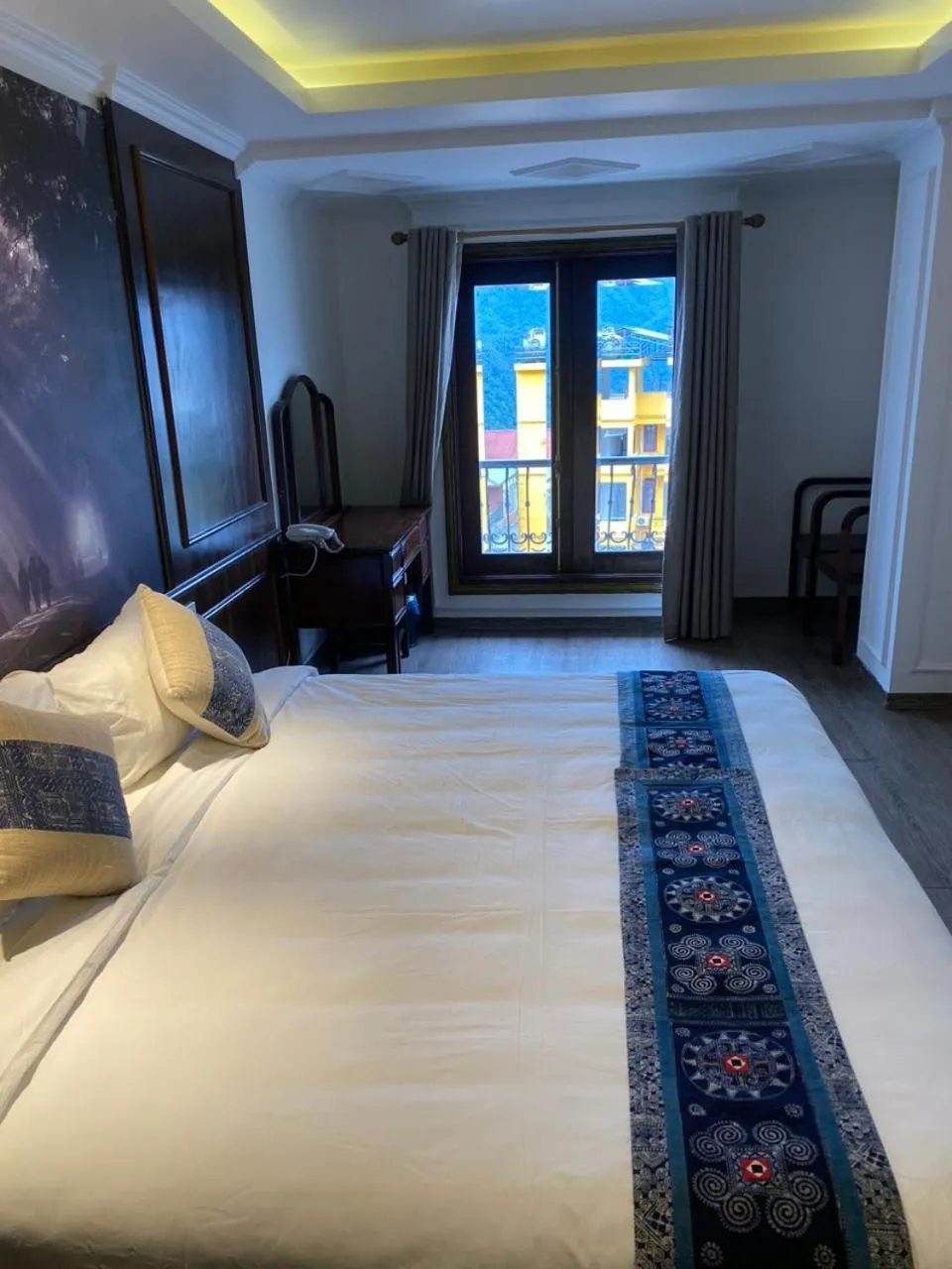 Photo of the whole room, Bed in Delta Sapa Hotel - Old Quarter Center