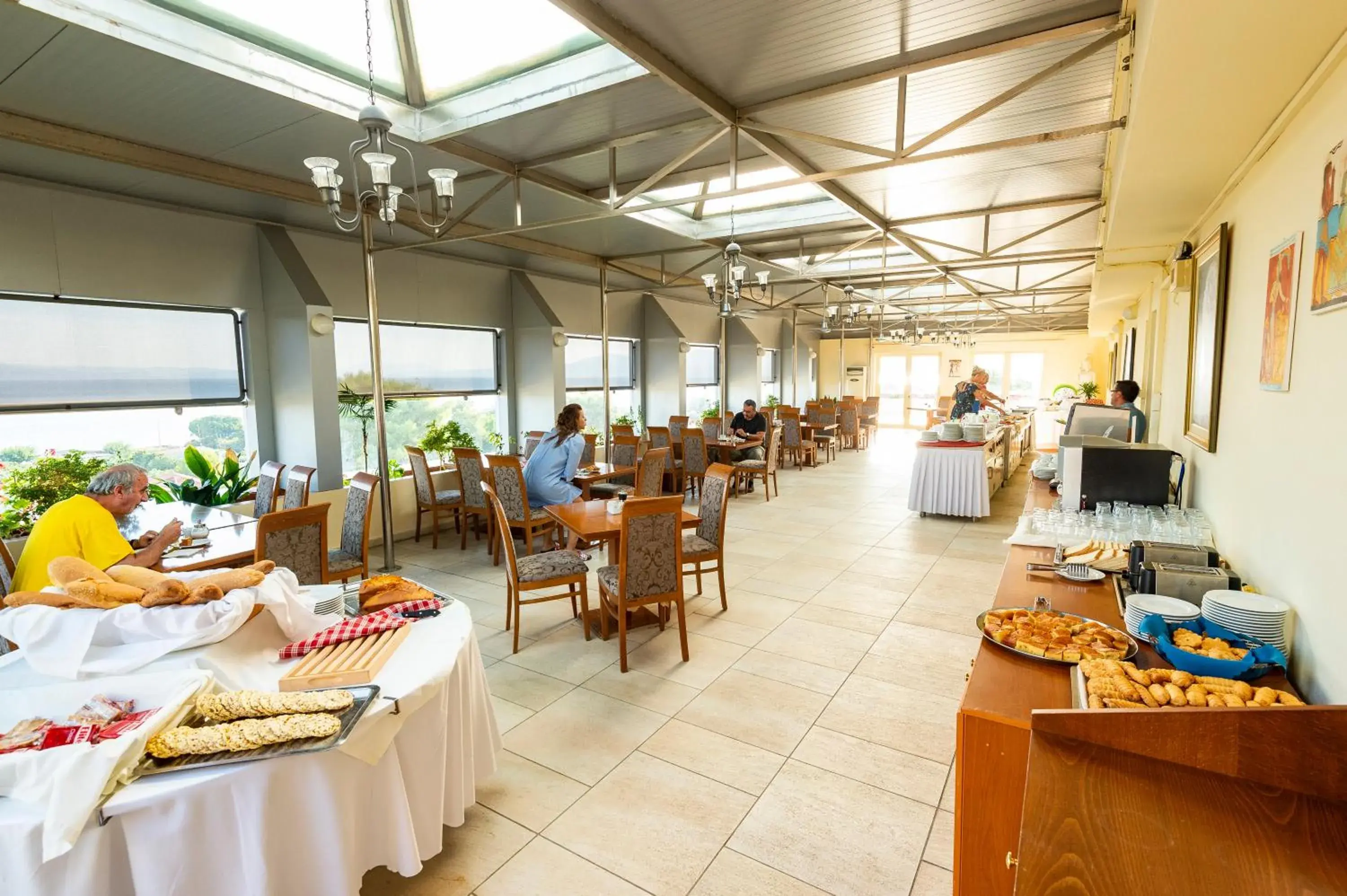 Buffet breakfast in Dolphin Resort & Conference Buffet breakfast in Dolphin Resort & Conference