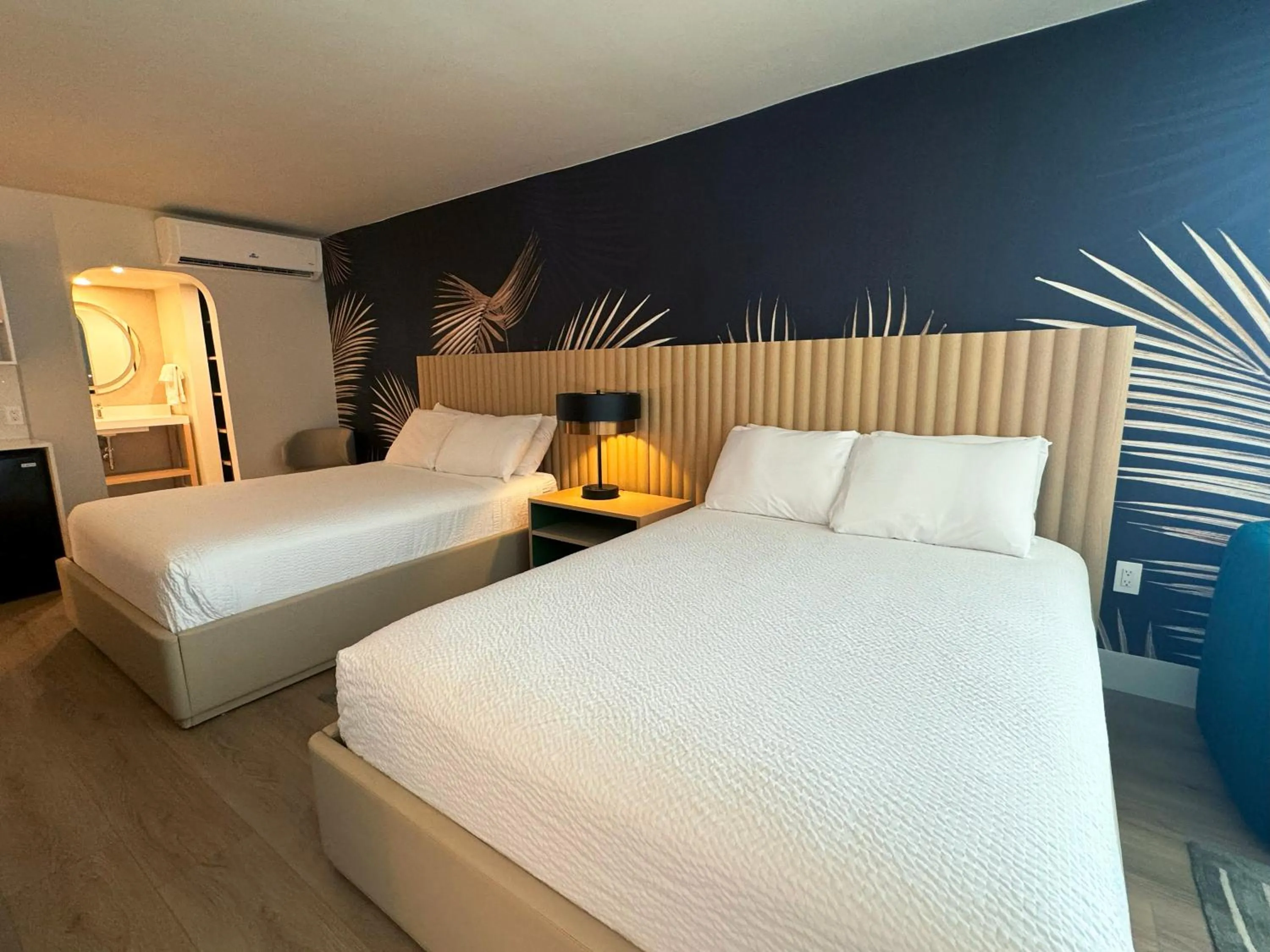 Bed in The Harrison Downtown Hollywood