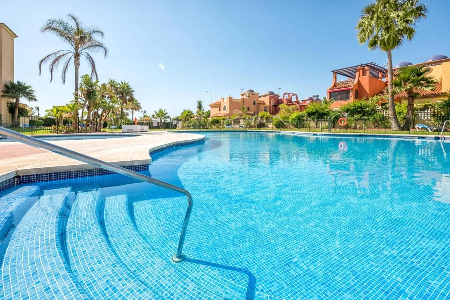 Swimming pool in iloftmalaga Ático Playa de los Álamos