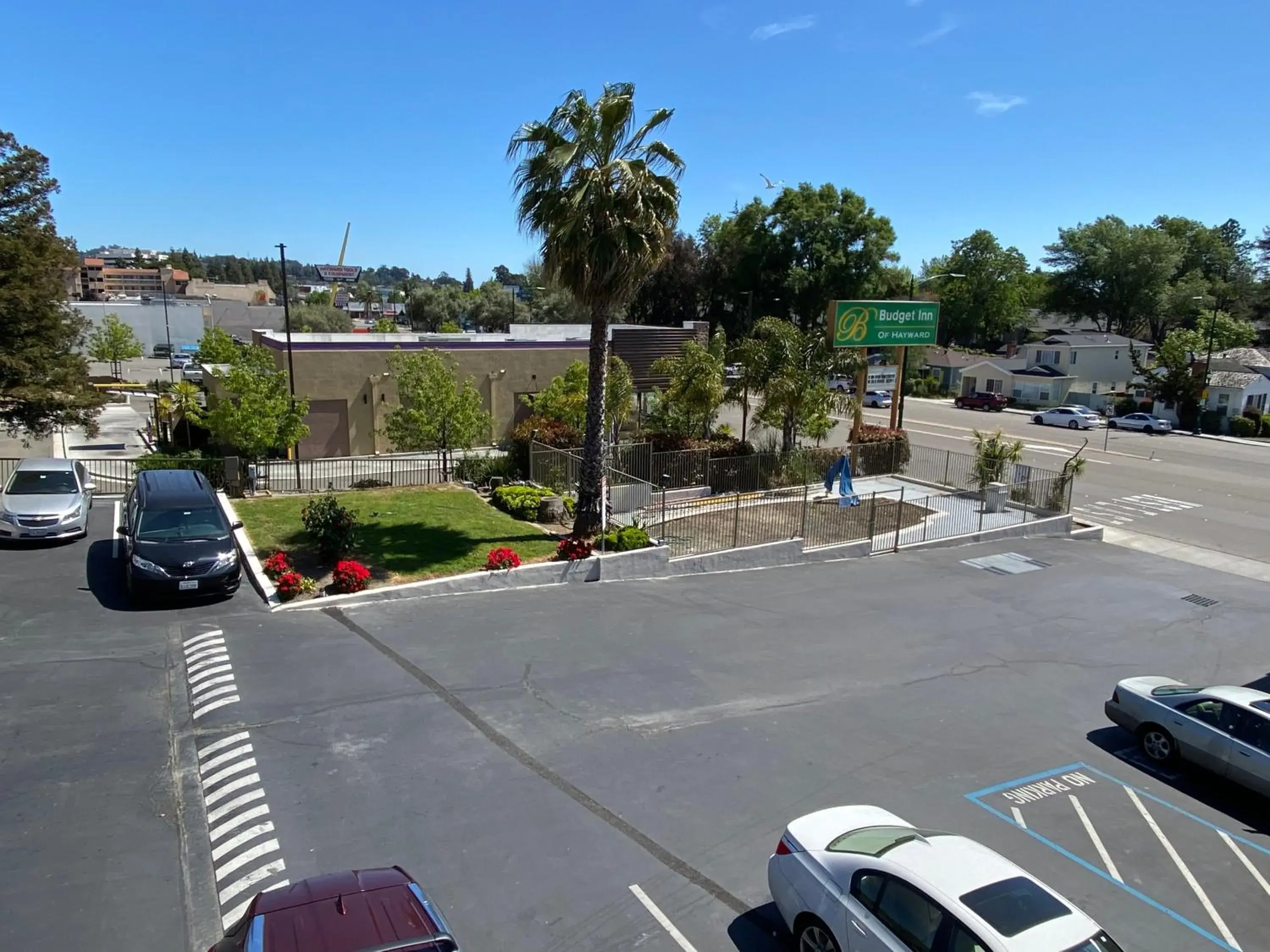 City view in Budget Inn of Hayward City view in Budget Inn of Hayward