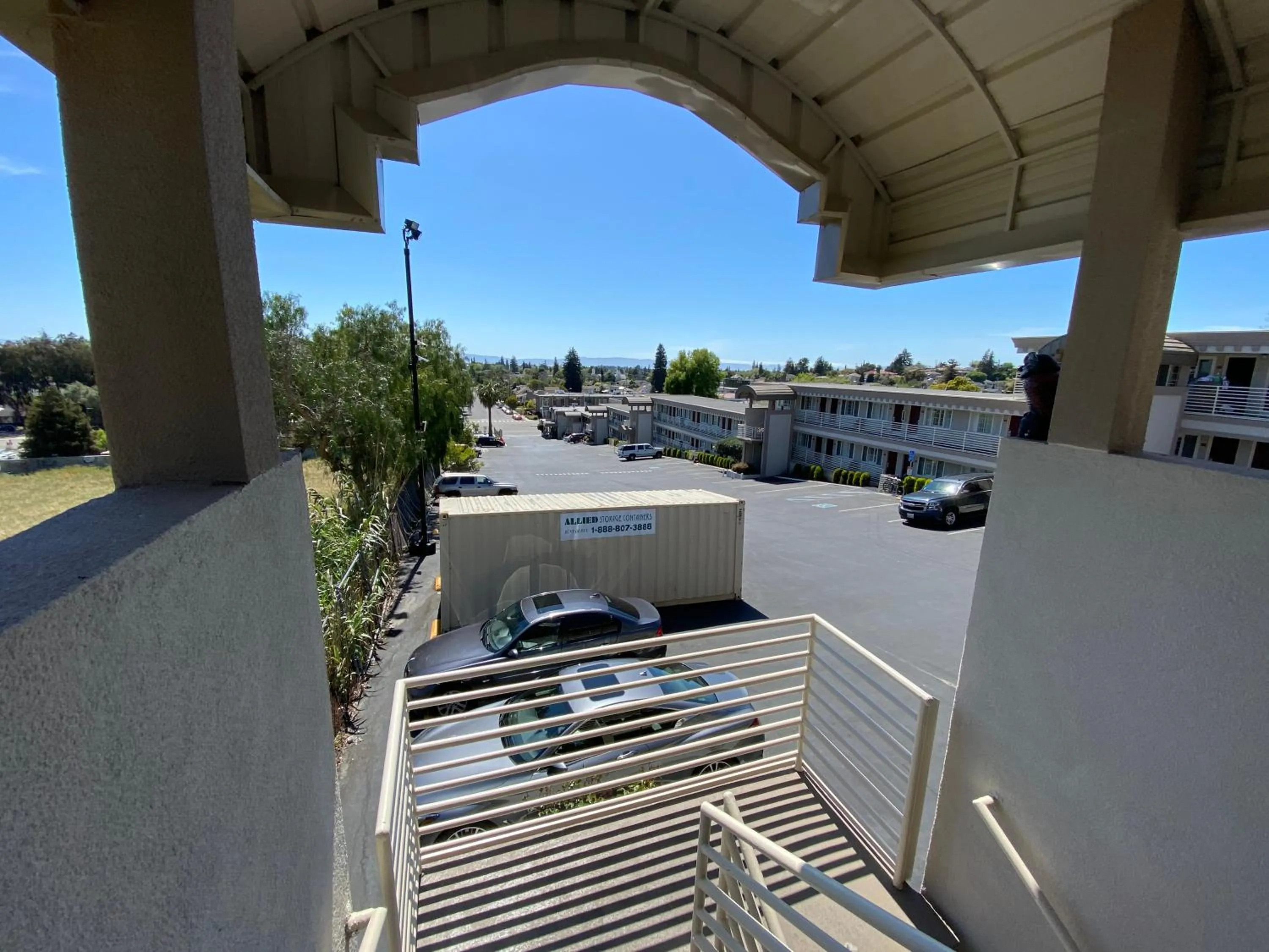Balcony/Terrace in Budget Inn of Hayward