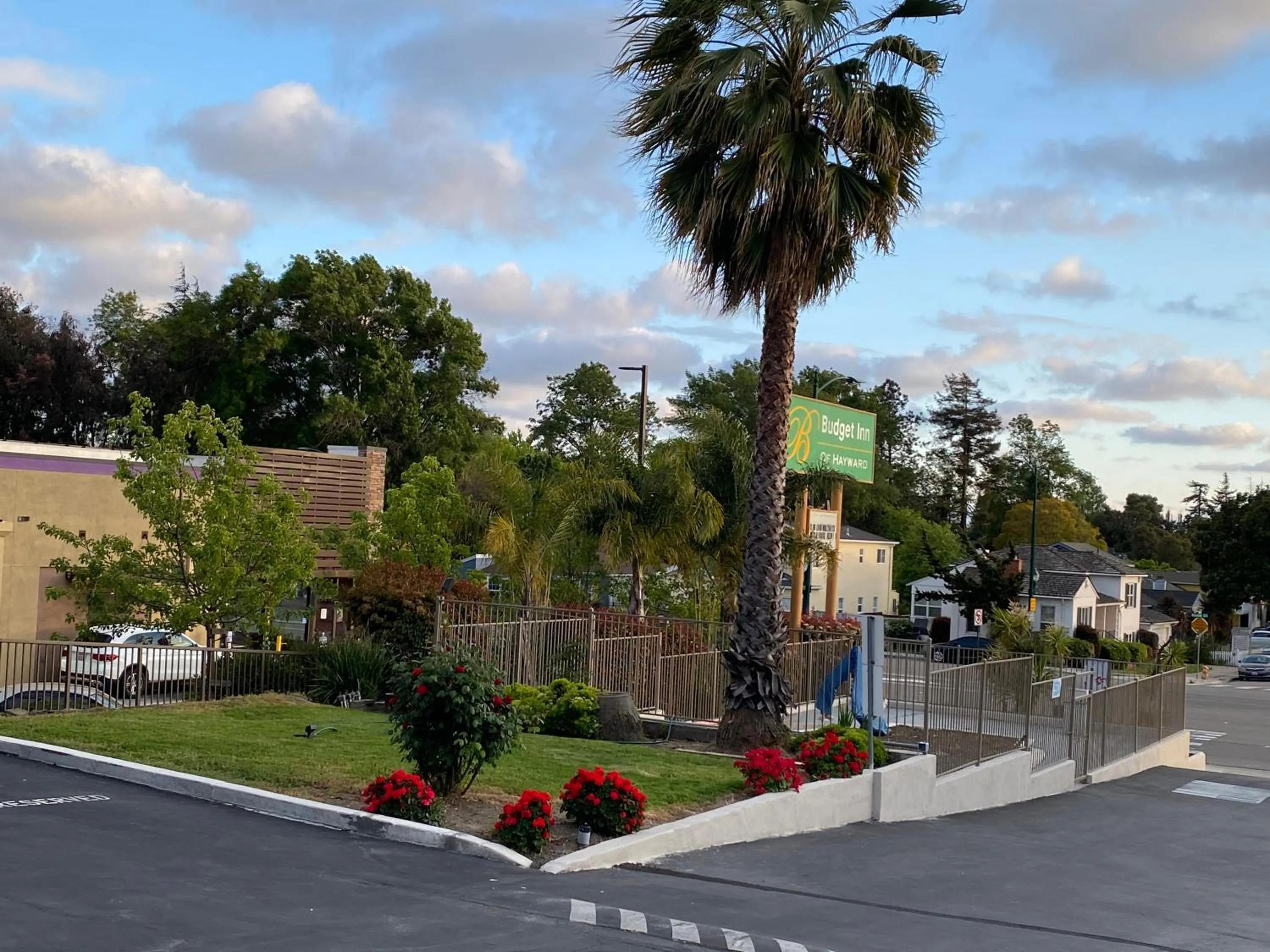 Patio in Budget Inn of Hayward