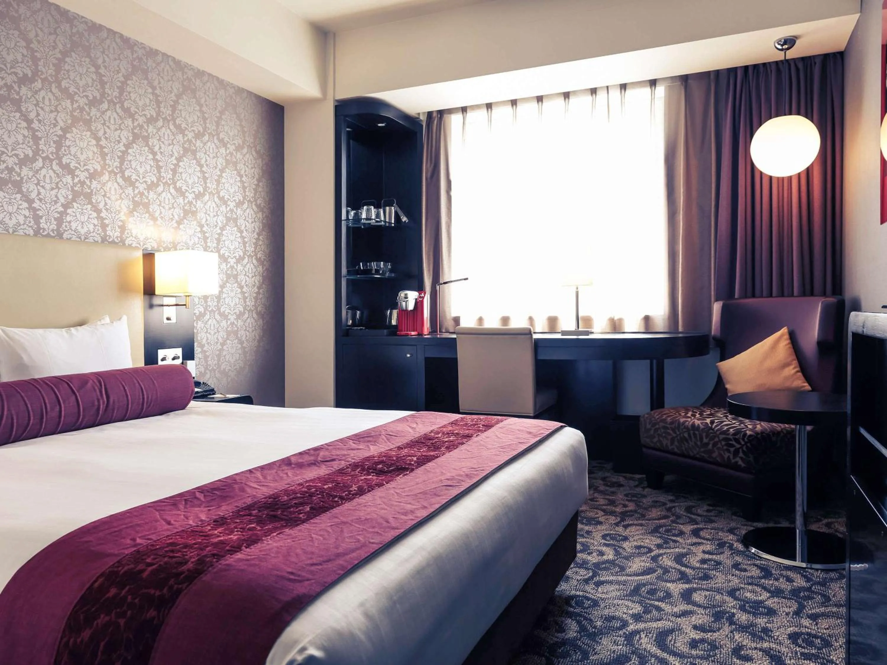 Bed in Mercure Sapporo