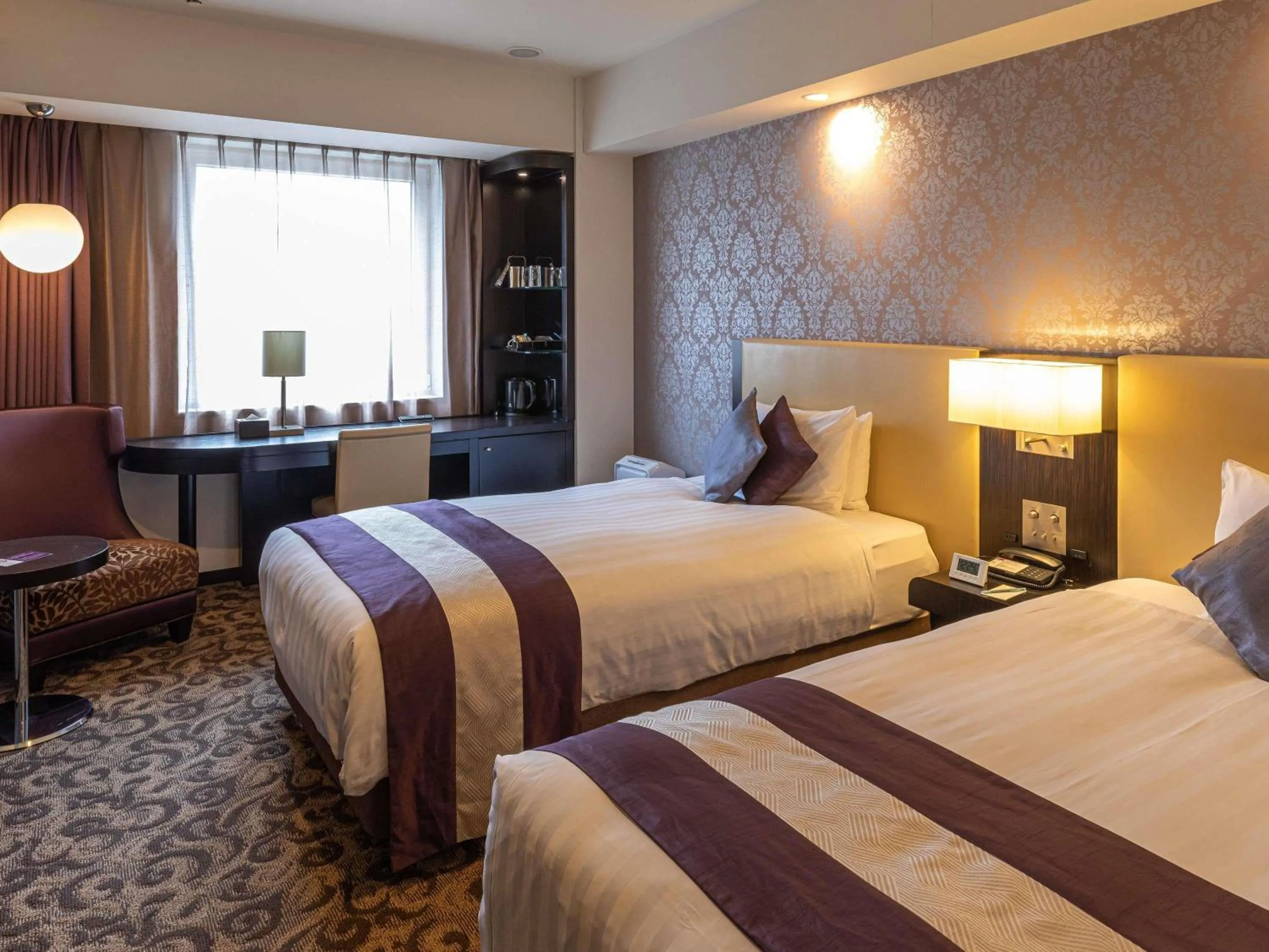 Bedroom, Bed in Mercure Sapporo