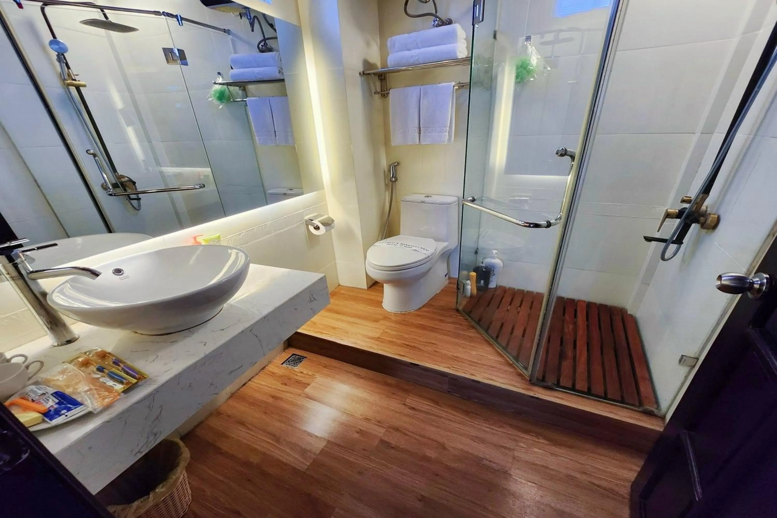 Bathroom in Victory Hotel