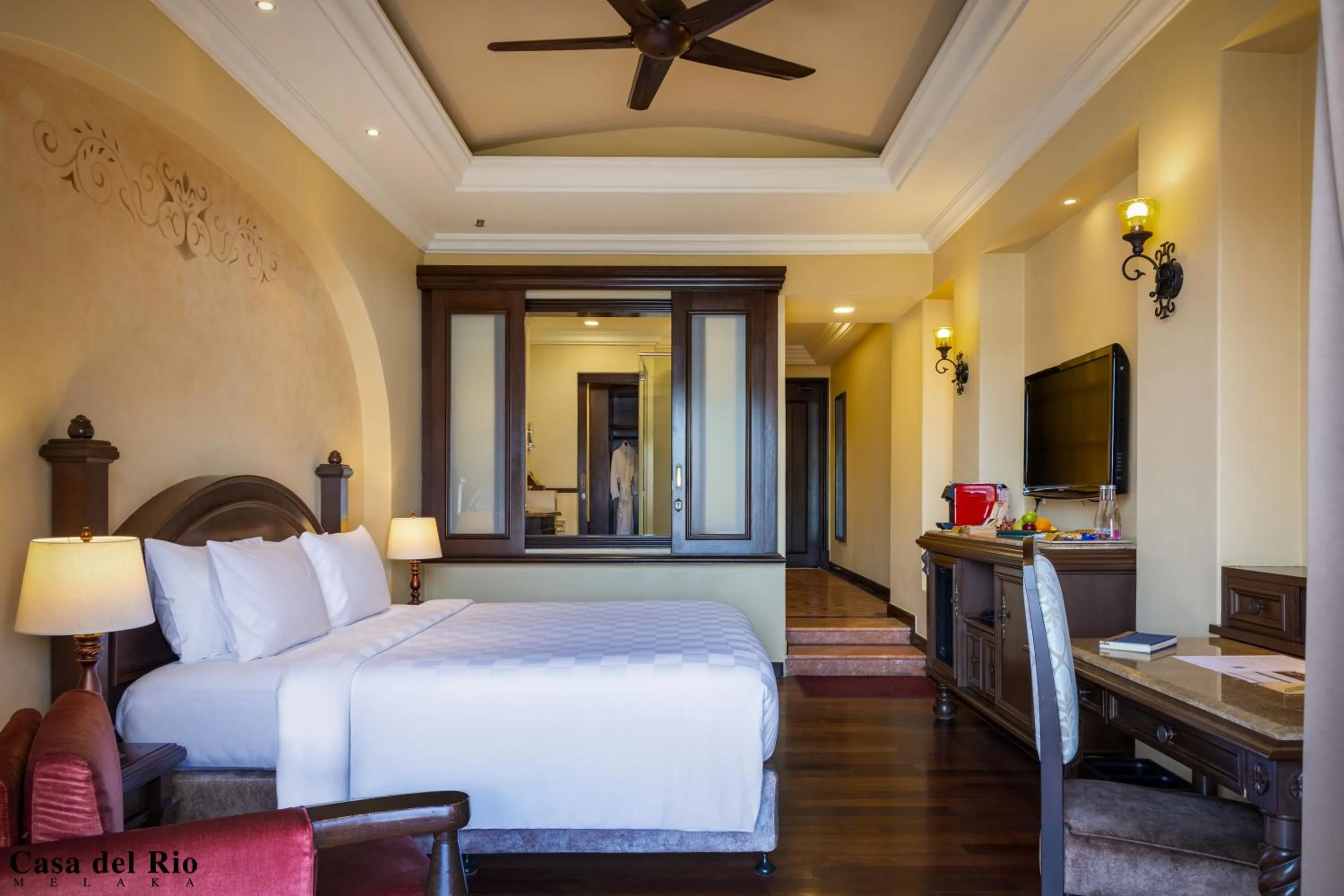 Bed in Casa del Rio Melaka