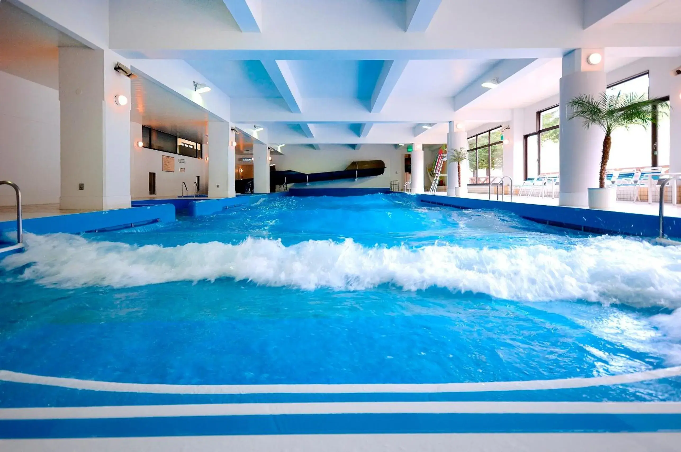 Swimming pool in Rusutsu Resort Hotel & Convention Swimming pool in Rusutsu Resort Hotel & Convention