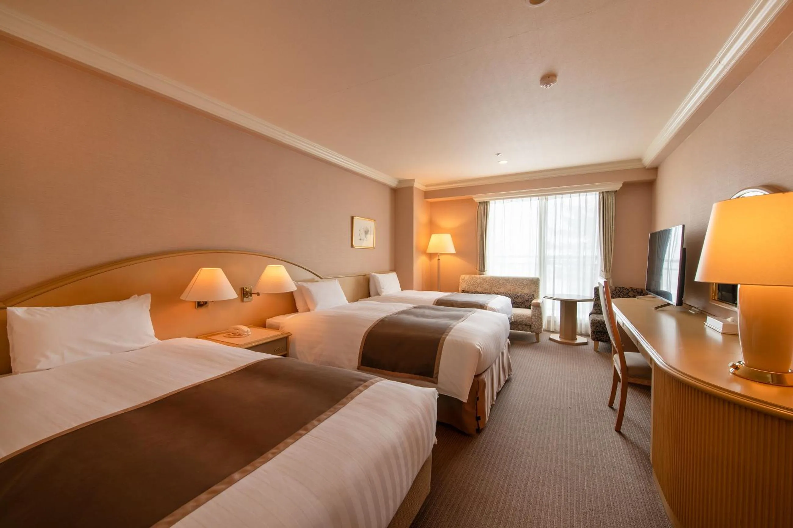 Twin Room with 1 Extra Bed for 3 people Non - Smoking in Rusutsu Resort Hotel & Convention