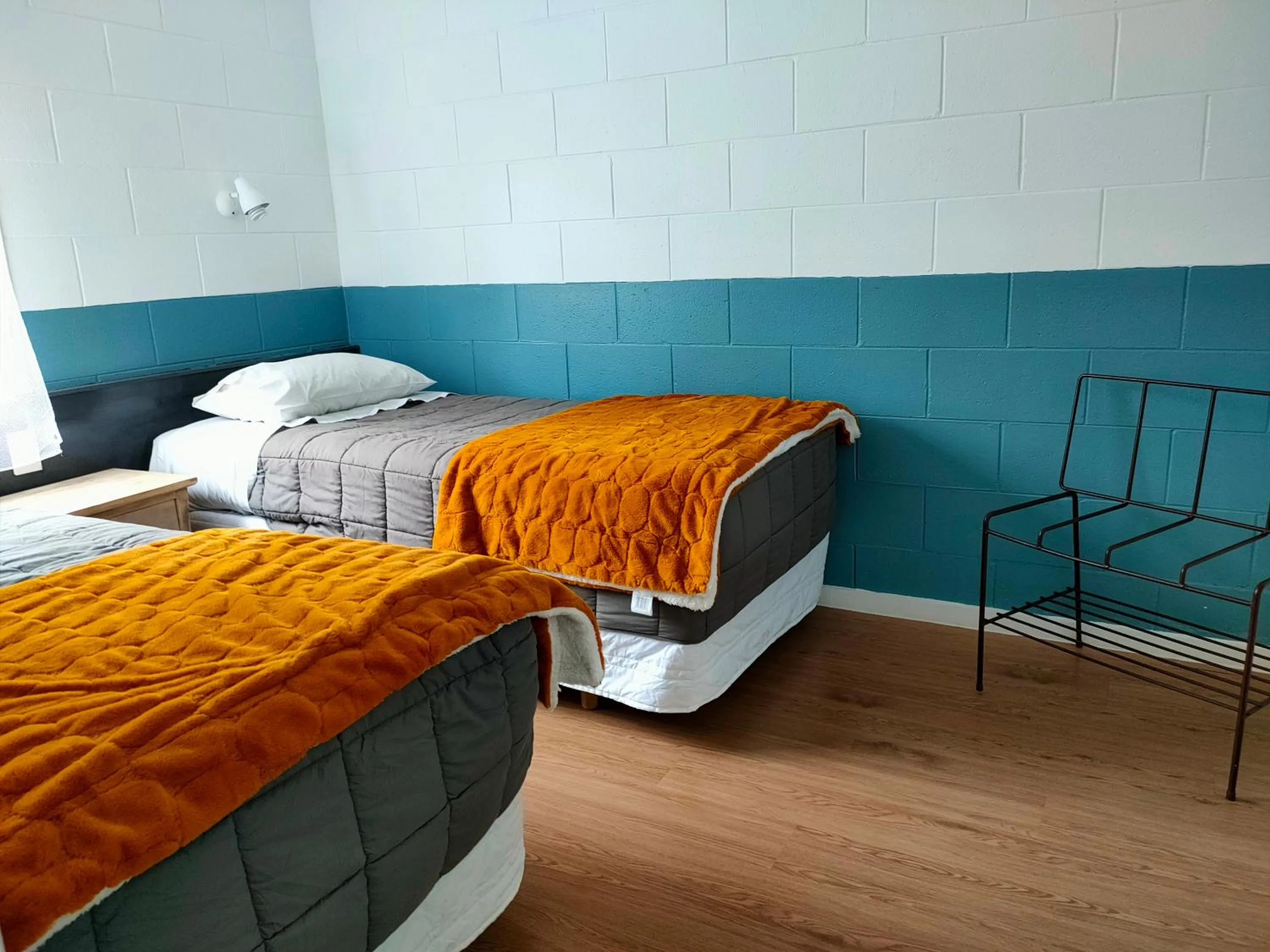 Bed in Aarangi Tui Motel