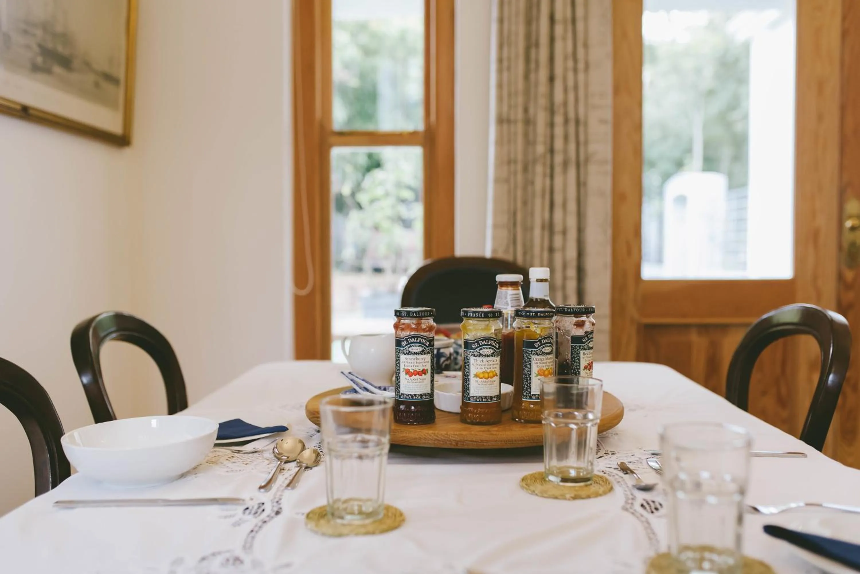 Seating area in The Victorian Goose