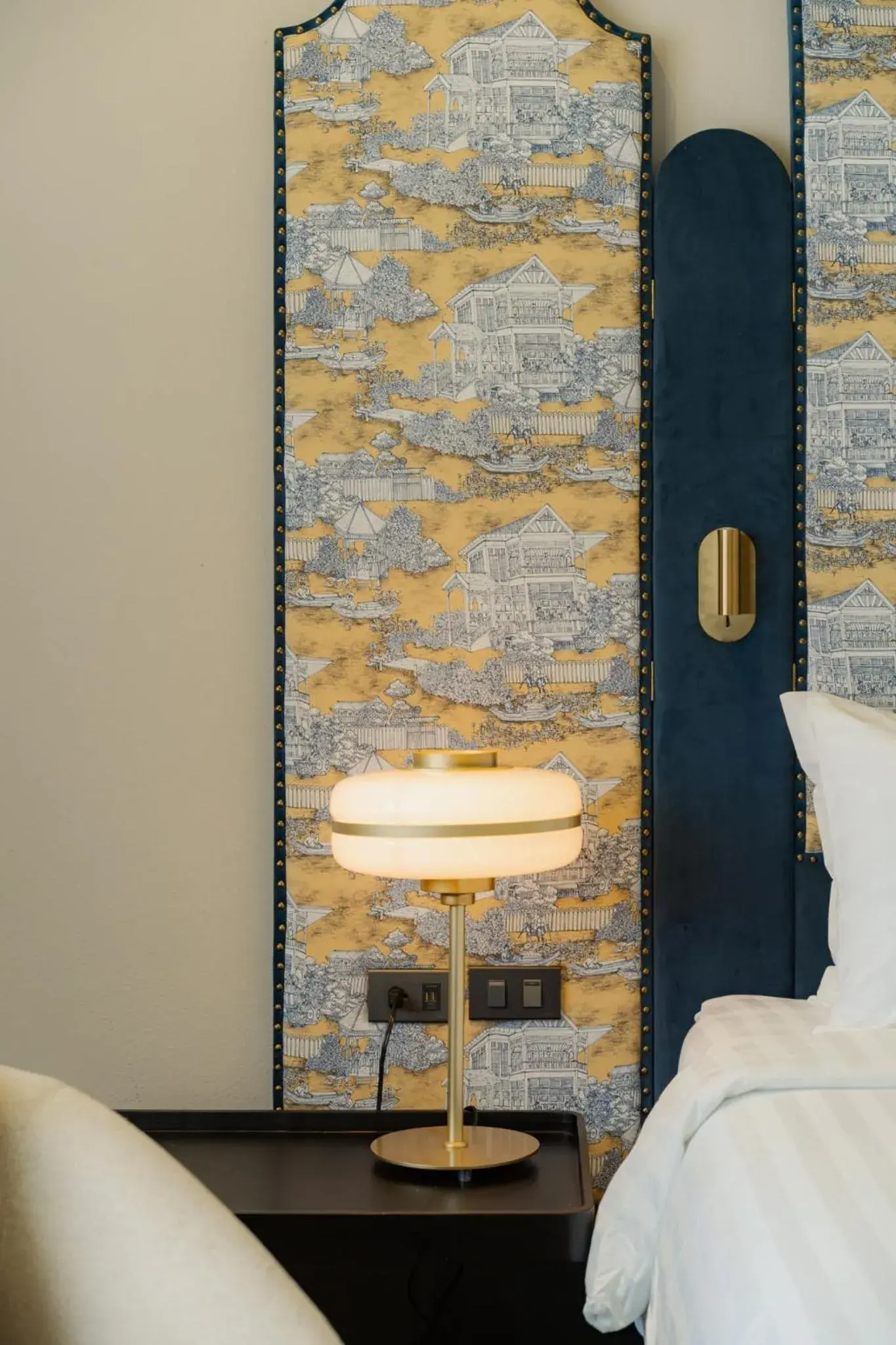 Bed in The 3sis Hotel Bed in The 3sis Hotel