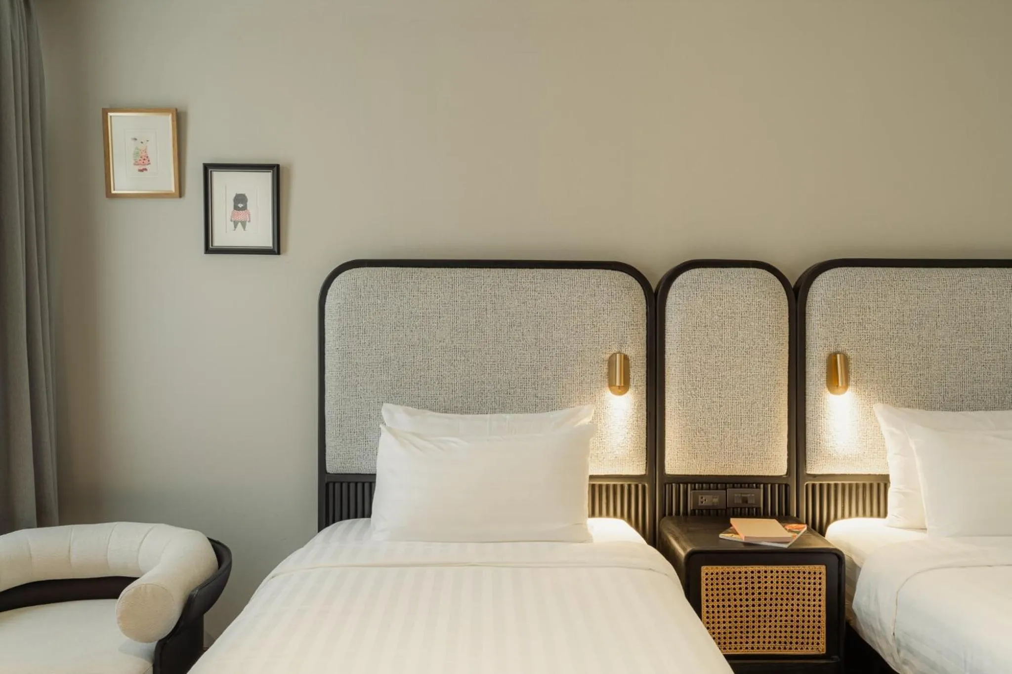 Bed in The 3sis Hotel