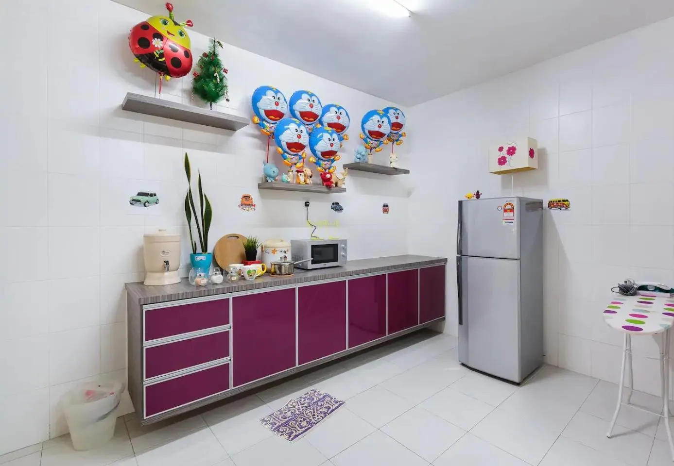 Kitchen or kitchenette in Homestay@AEON Desa Tebrau