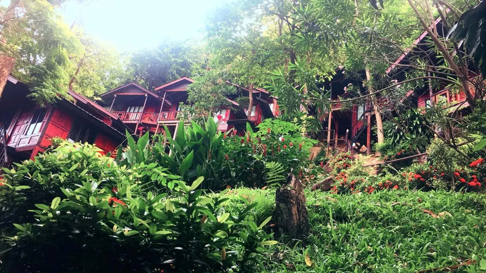 Property building in Phi Phi Green Hill Resort Property building in Phi Phi Green Hill Resort