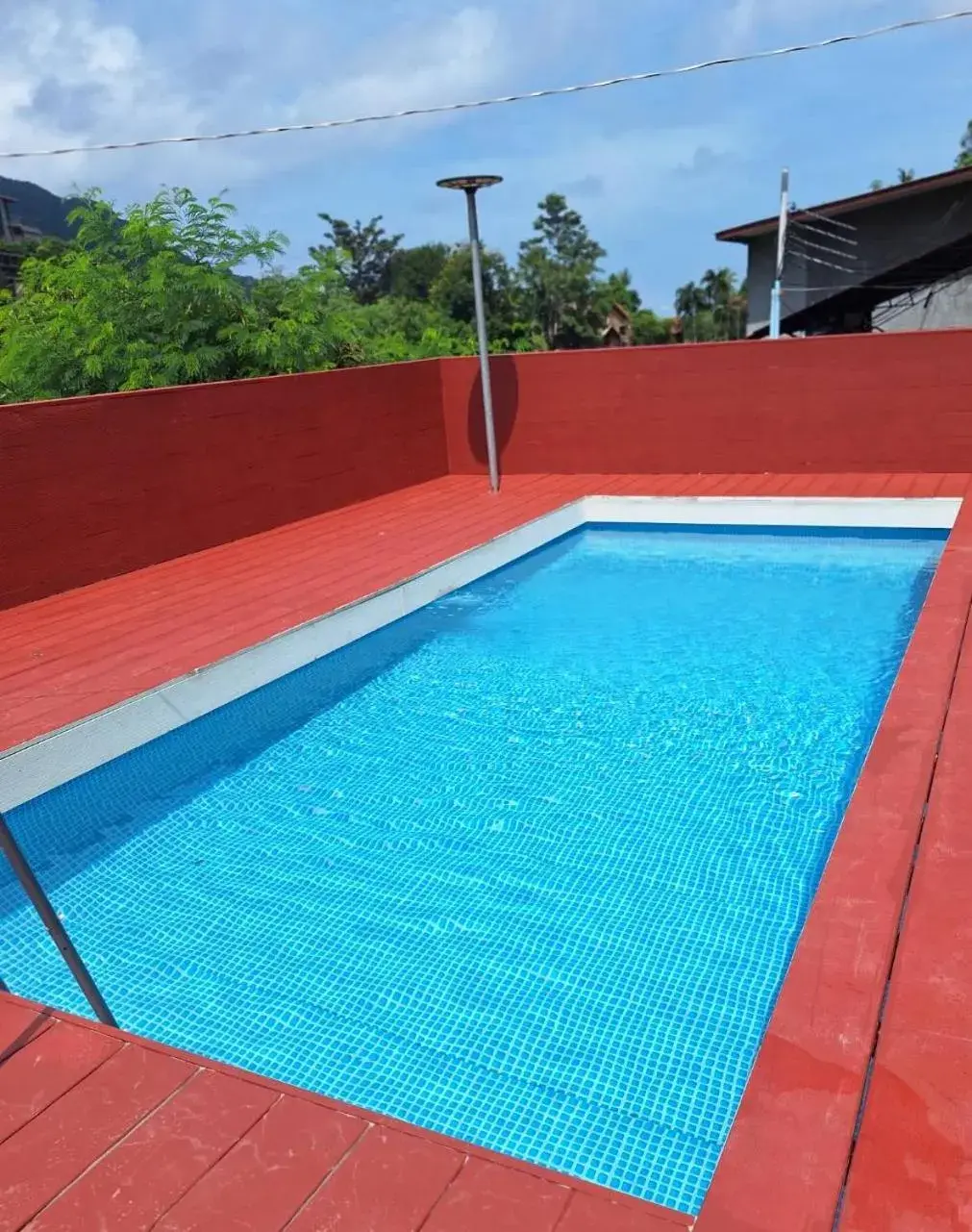 Swimming pool in Phi Phi Green Hill Resort Swimming pool in Phi Phi Green Hill Resort
